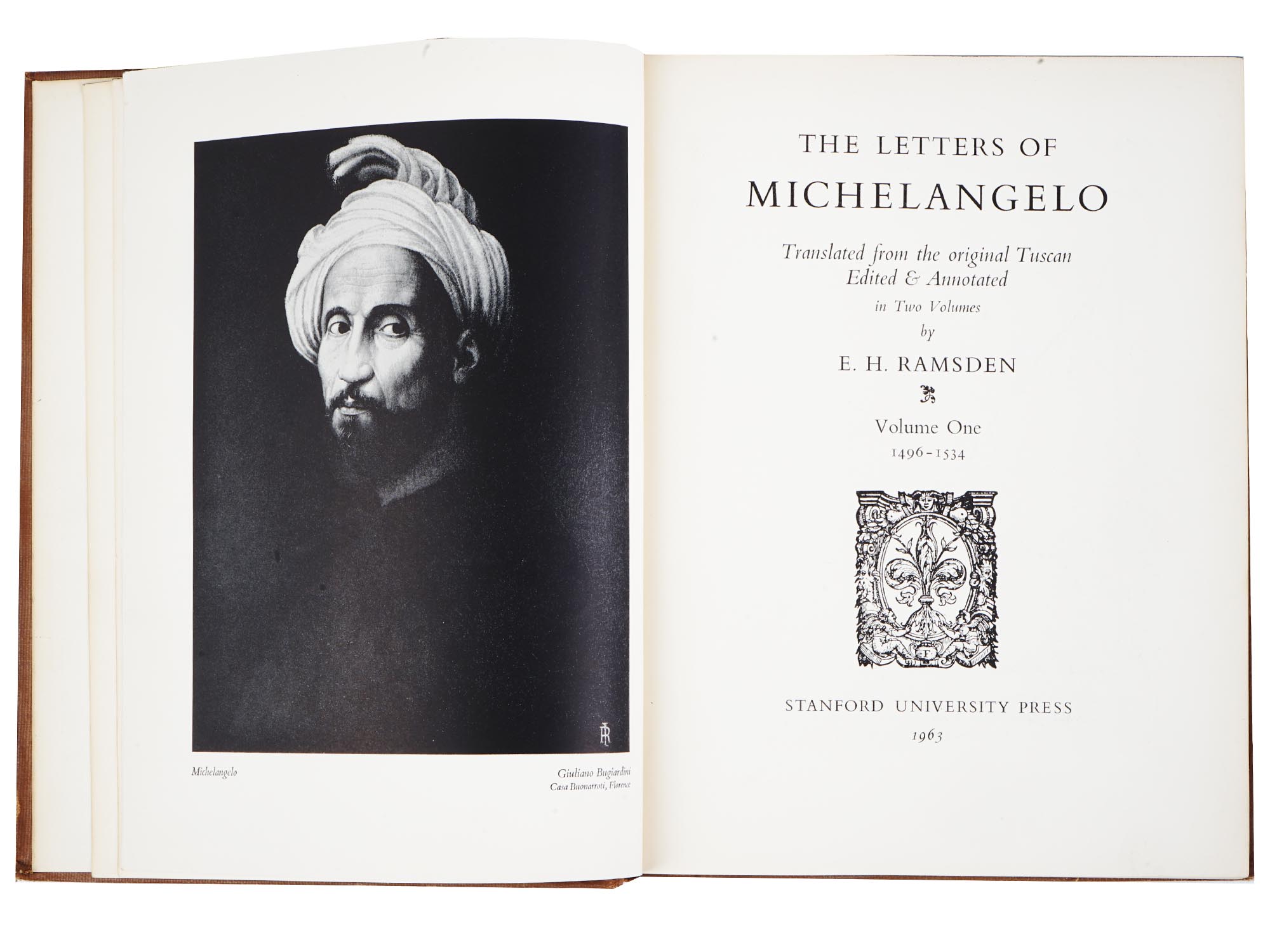 REMBRANDT AND MICHELANGELO ART BOOKS AND ALBUMS PIC-4