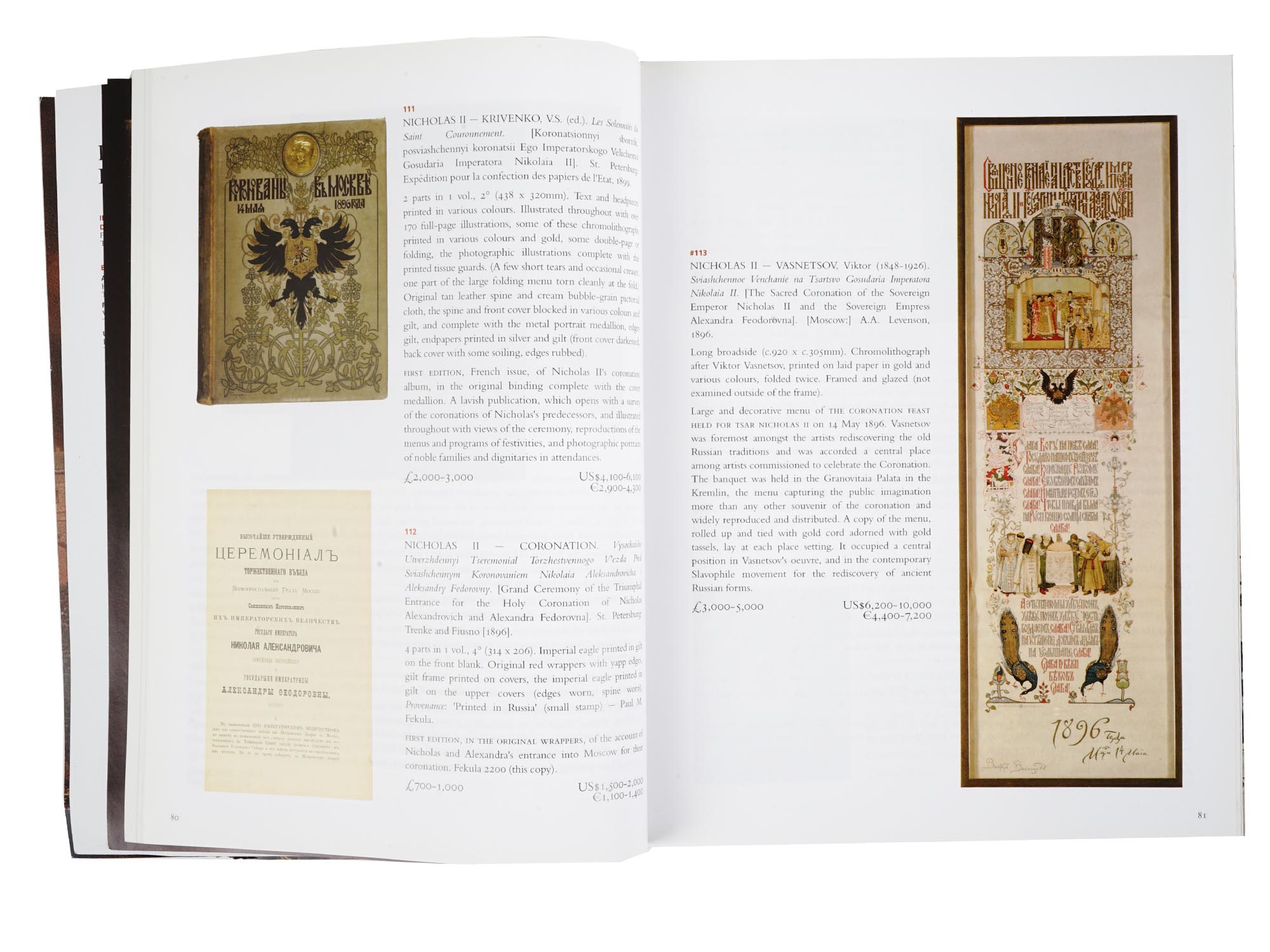 CHRISTIES AUCTION CATALOGUES ART AND MANUSCRIPTS PIC-8