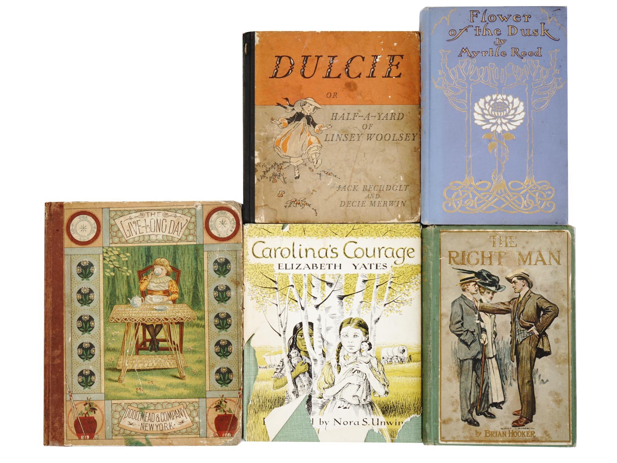 ANTIQUE ILLUSTRATED NOVELS AND CHILDRENS BOOKS PIC-0