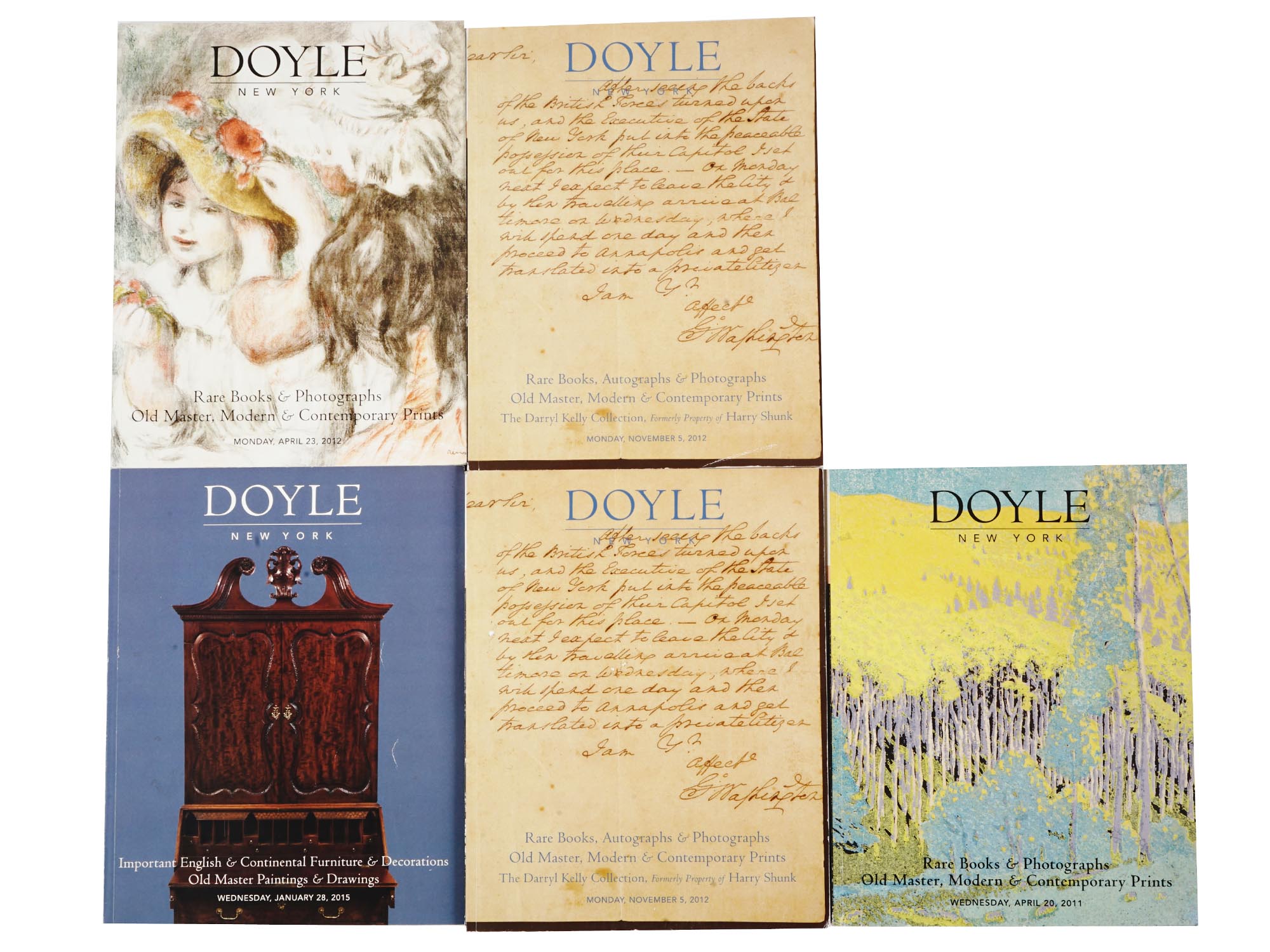 DOYLE AUCTION CATALOGUES RARE BOOKS AND PRINTS PIC-0