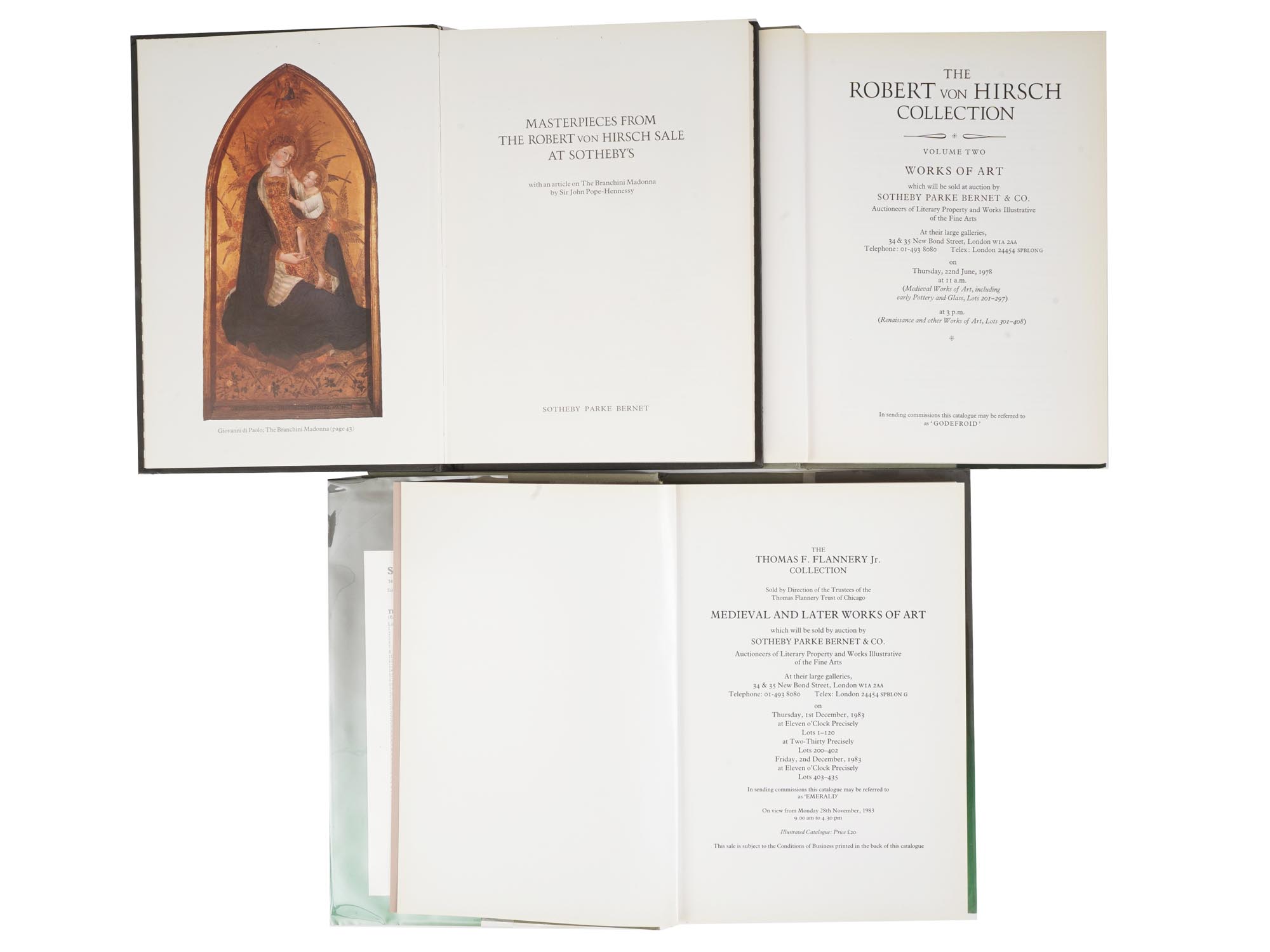 SOTHEBYS AUCTION CATALOGUES ARTS AND MANUSCRIPTS PIC-8