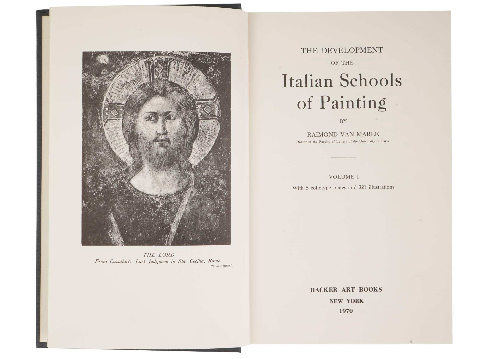 ITALIAN SCHOOLS OF PAINTING BY VAN MARLE FULL SET PIC-1