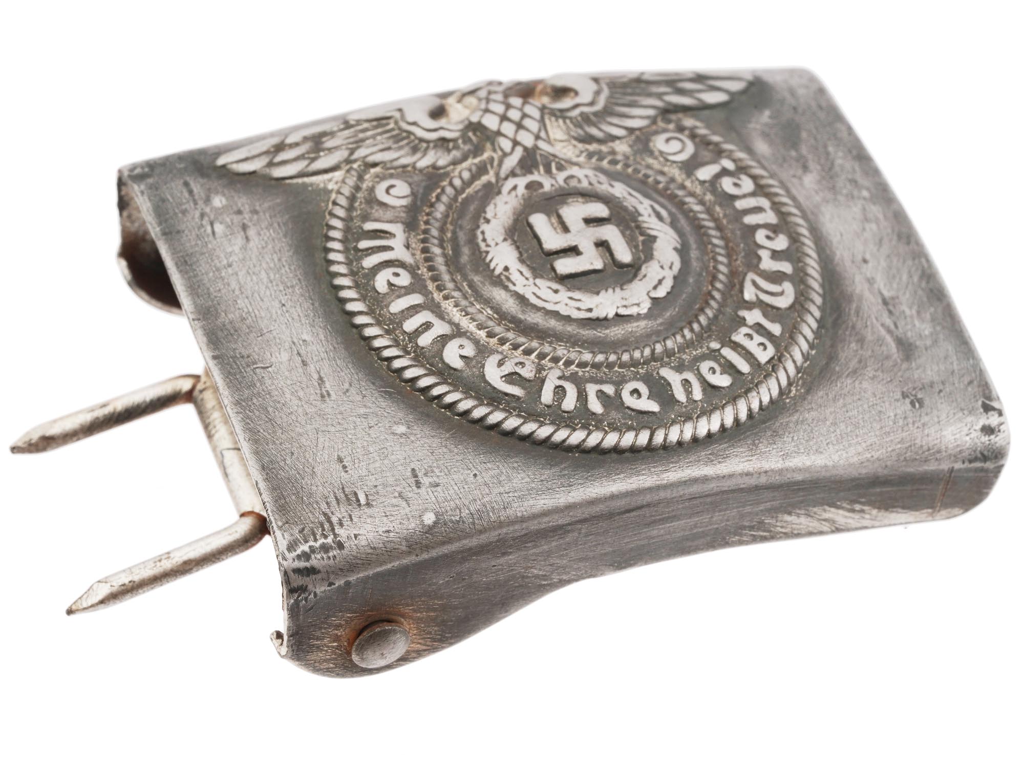 WWII NAZI GERMAN WAFFEN SS REPRO BELT BUCKLE PIC-0