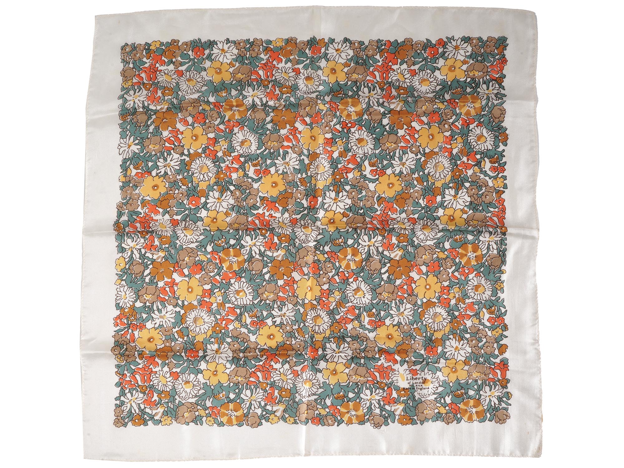 VINTAGE LIBERTY OF LONDON SILK SCARVES PIC-3