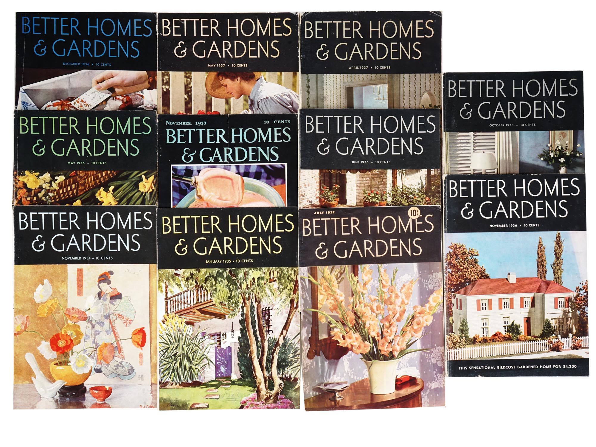 LOT OF AMERICAN BETTER HOMES AND GARDENS MAGAZINE PIC-1
