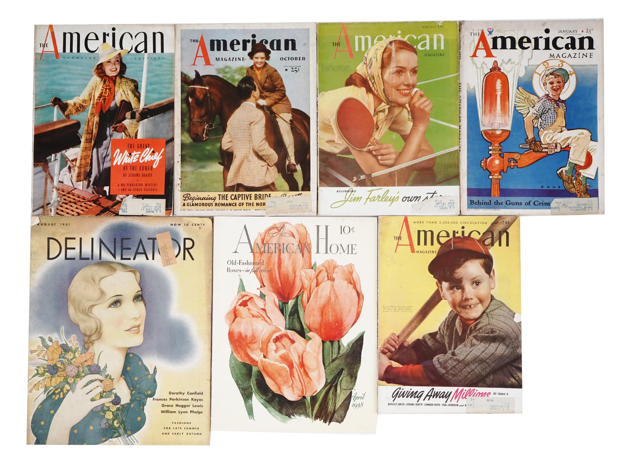 GROUP OF AMERICAN WOMENS HOME FASHION MAGAZINES PIC-0
