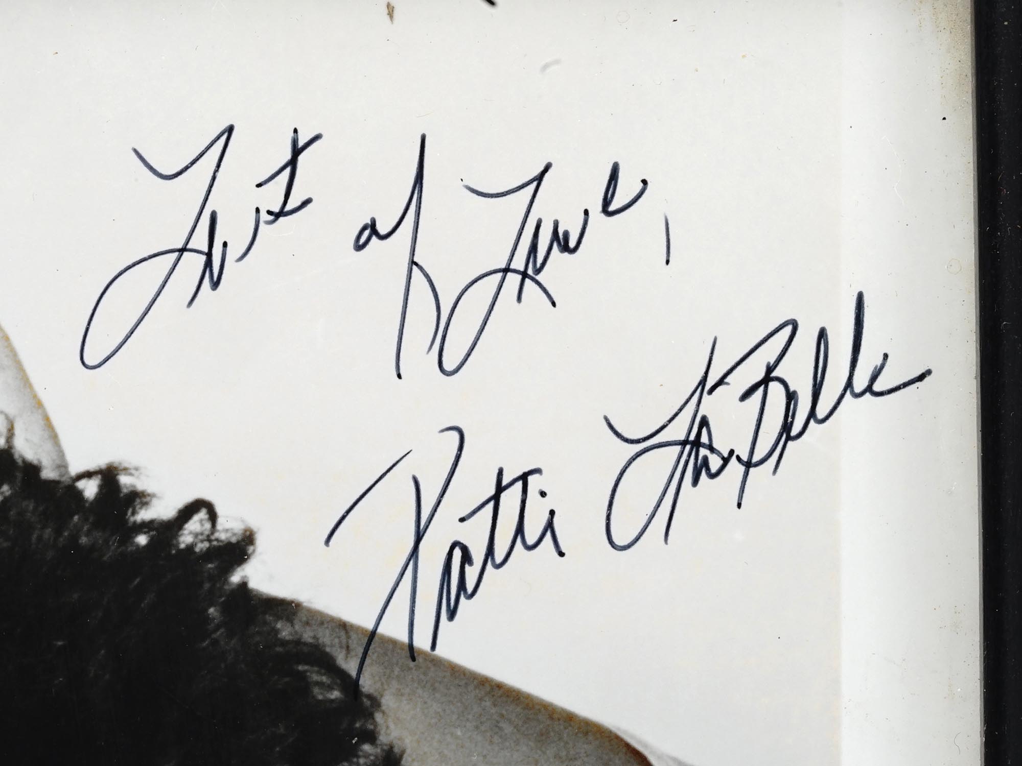 AUTHENTIC AUTOGRAPH PHOTO SIGNED BY PATTI LABELLE PIC-2