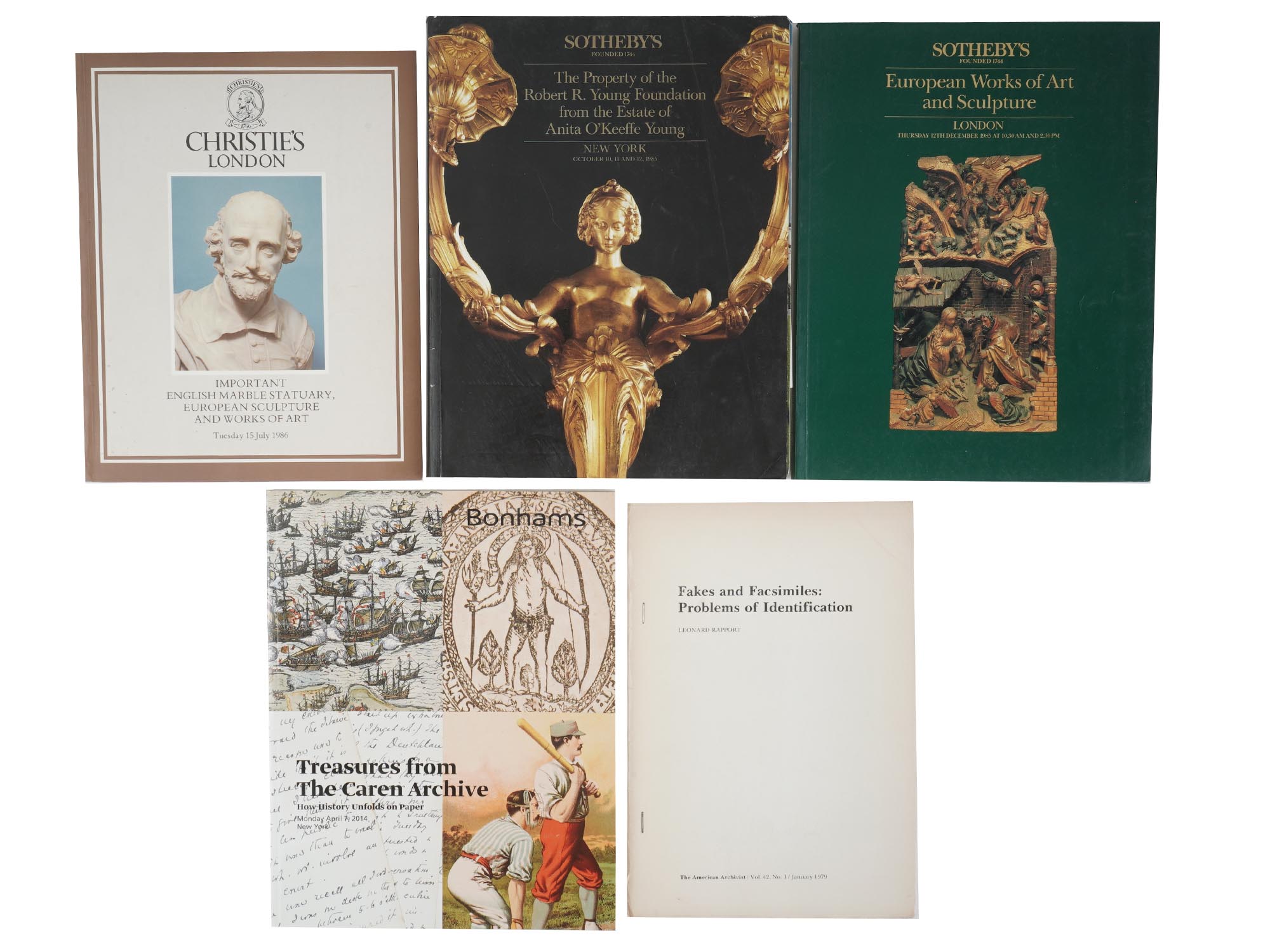 VINTAGE SOTHEBYS AND CHRISTIES AUCTION CATALOGUES PIC-5