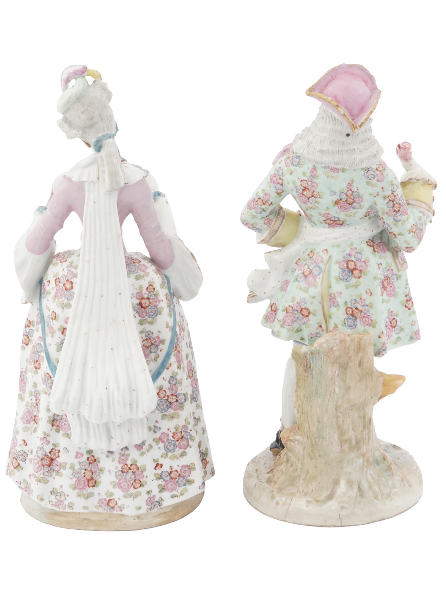 GERMAN ROCOCO PORCELAIN FIGURINES BY MEISSEN PIC-3
