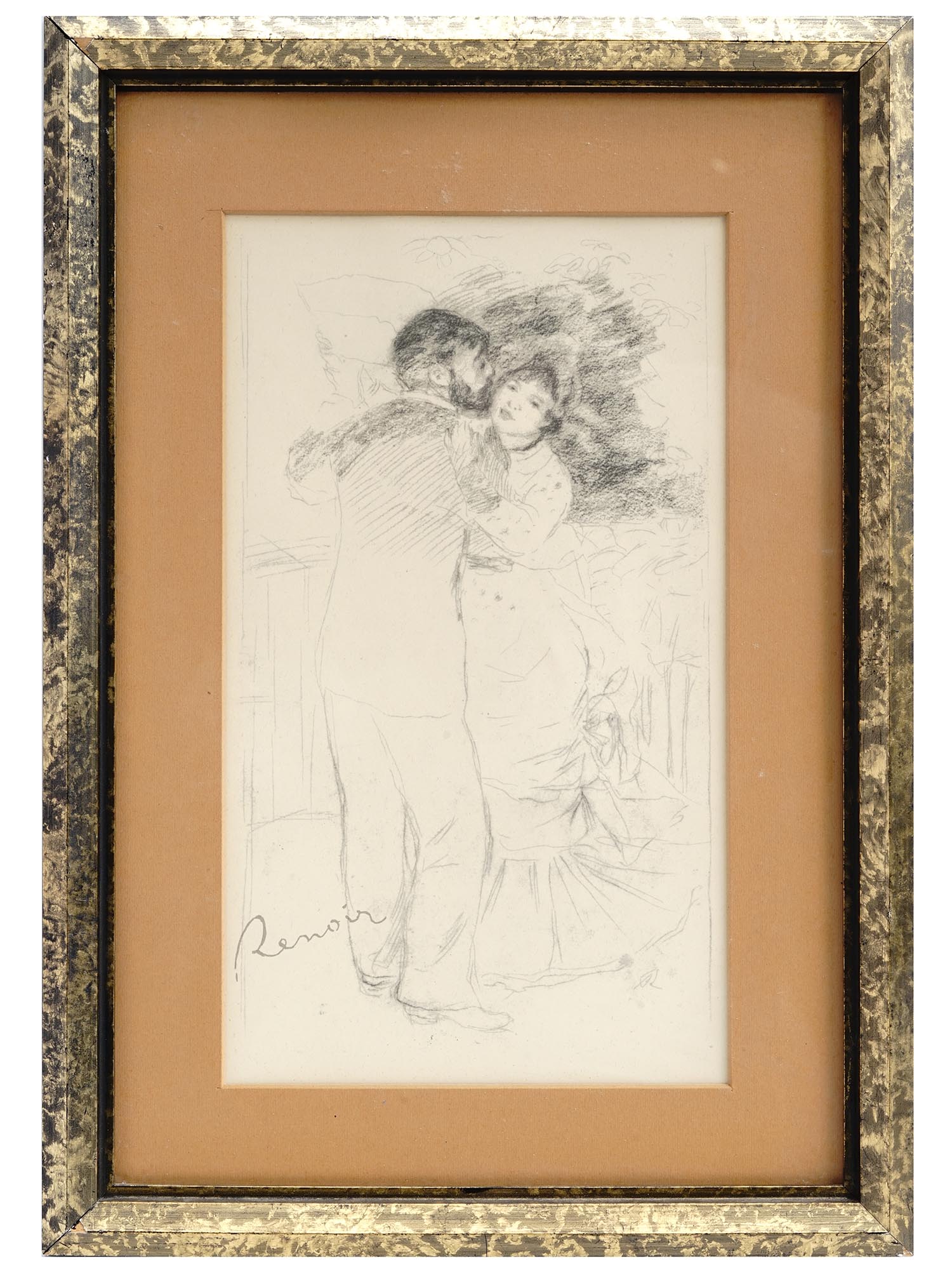 FRENCH DANCE PRINT AFTER PIERRE AUGUSTE RENOIR PIC-0