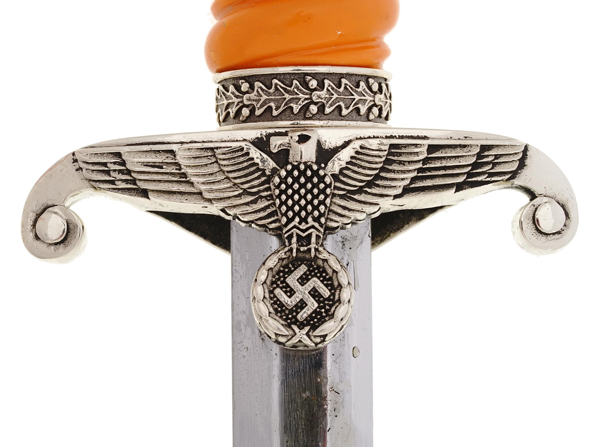 WWII NAZI GERMAN ARMY OFFICERS DAGGER BY EICKHORN PIC-4
