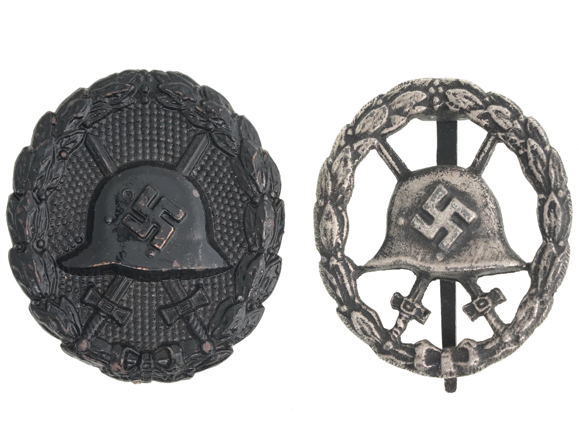 WWII NAZI GERMAN THIRD REICH BADGES, 4 PCS PIC-1