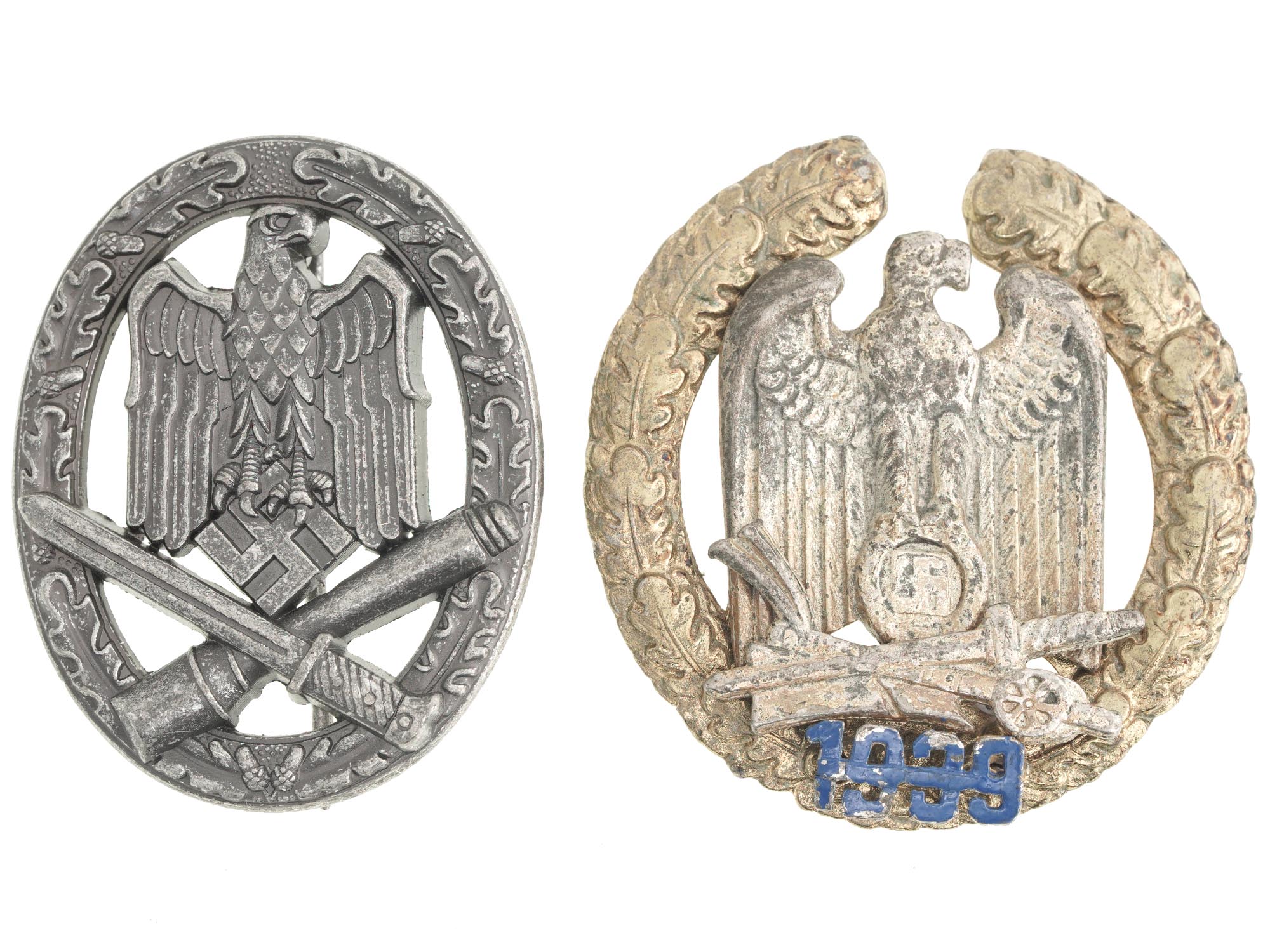 A GROUP OF 4 WWII NAZI GERMAN THIRD REICH BADGES PIC-3