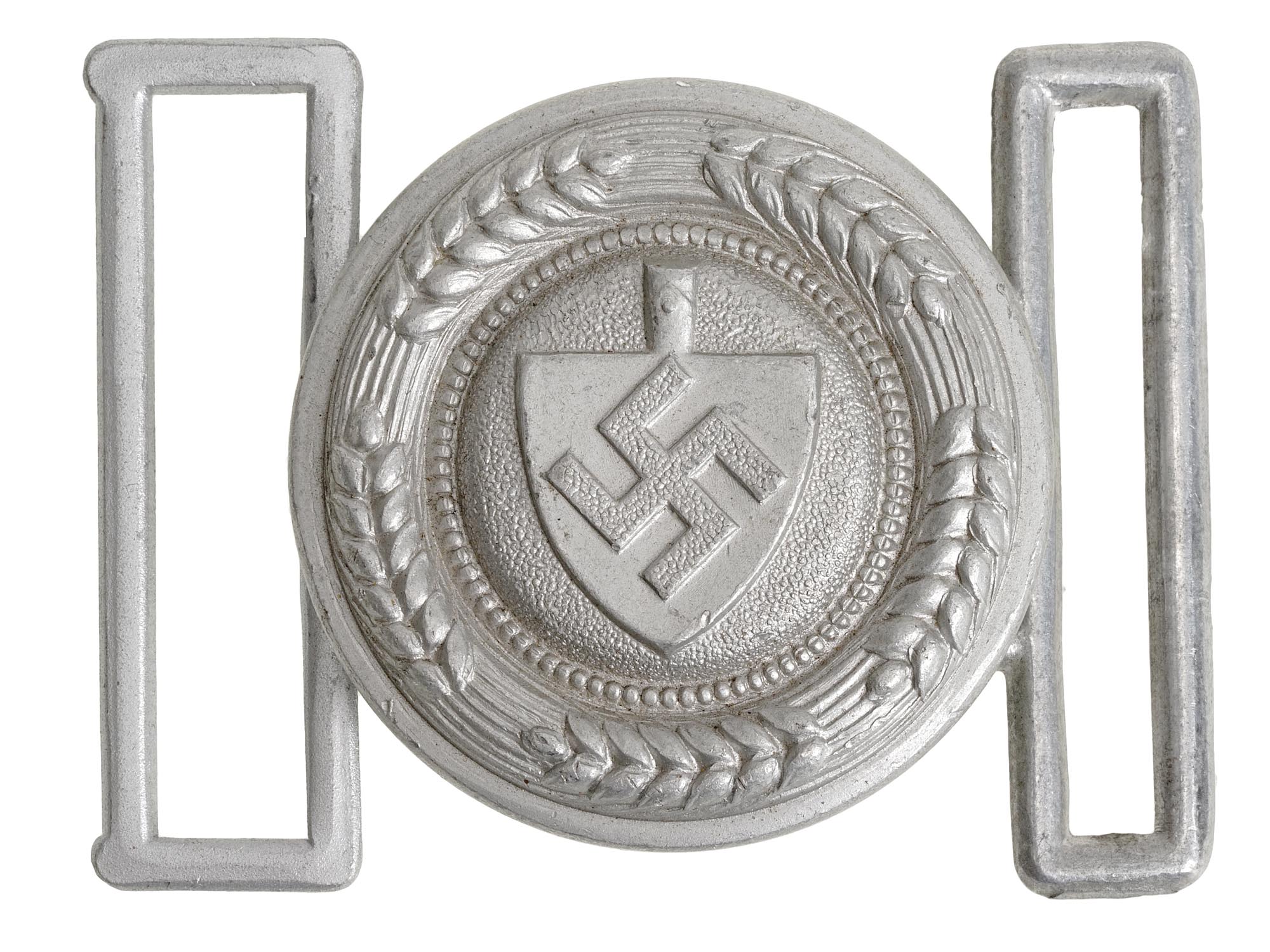 WWII GERMAN RAD LABOR FRONT OFFICERS BELT BUCKLE PIC-0