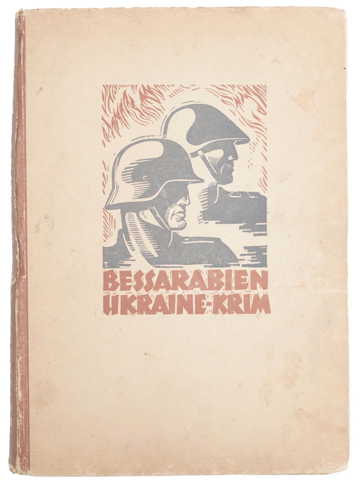 1943 NAZI GERMAN BOOK FROM ADOLF HITLERS LIBRARY PIC-2