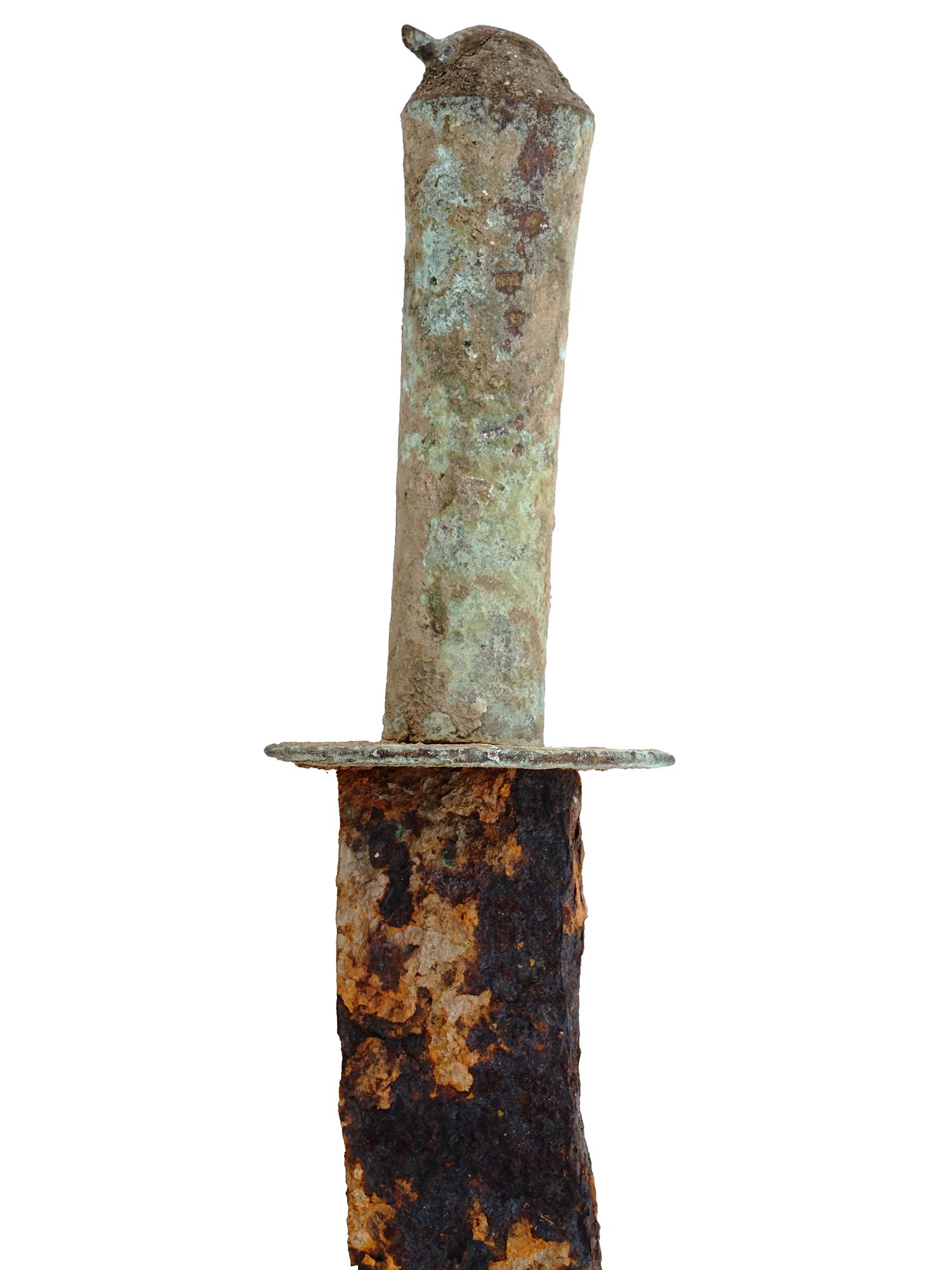 ANCIENT CHINESE QIN DYNASTY IRON SWORD PIC-2