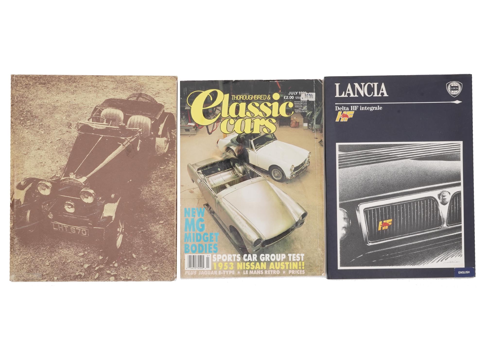 VINTAGE CAR MAGAZINE LANCIA MANUALS WITH PHOTOS PIC-1