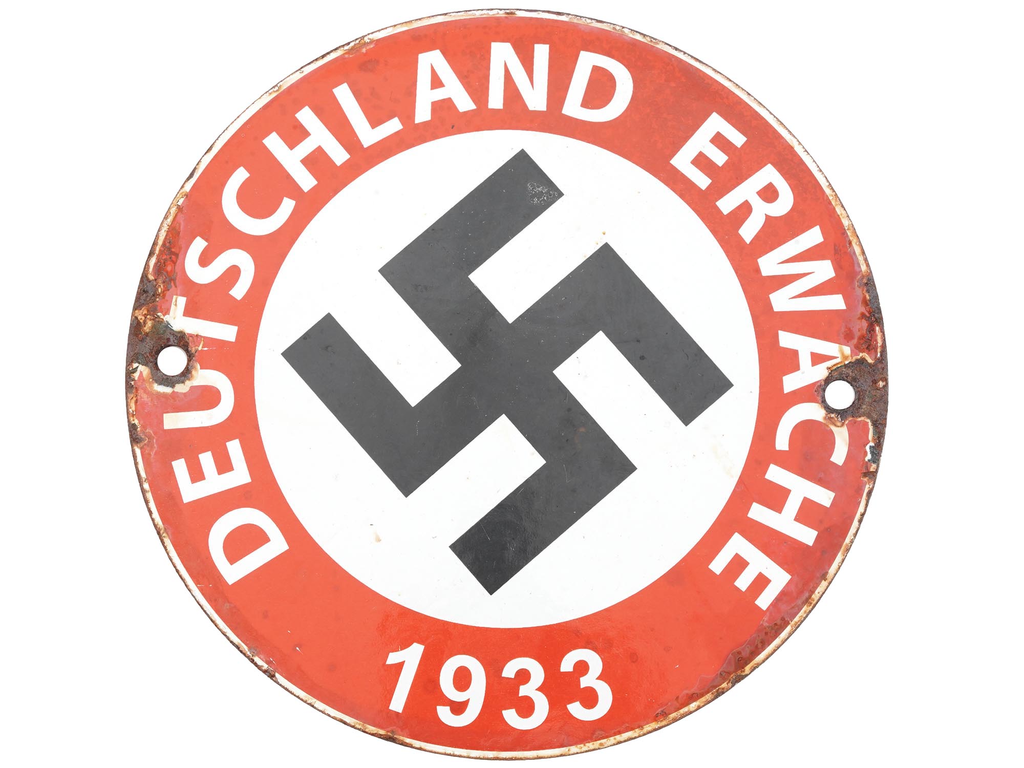 1933 GERMAN NAZI PARTY PROPAGANDA STREET SIGN PIC-0