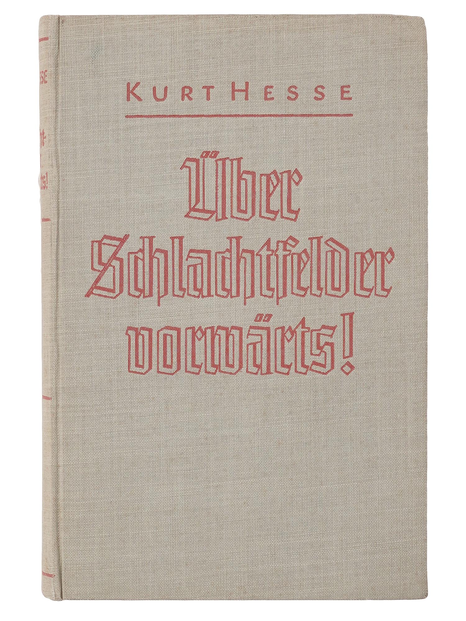 1940 NAZI GERMAN BOOK FROM ADOLF HITLERS LIBRARY PIC-2