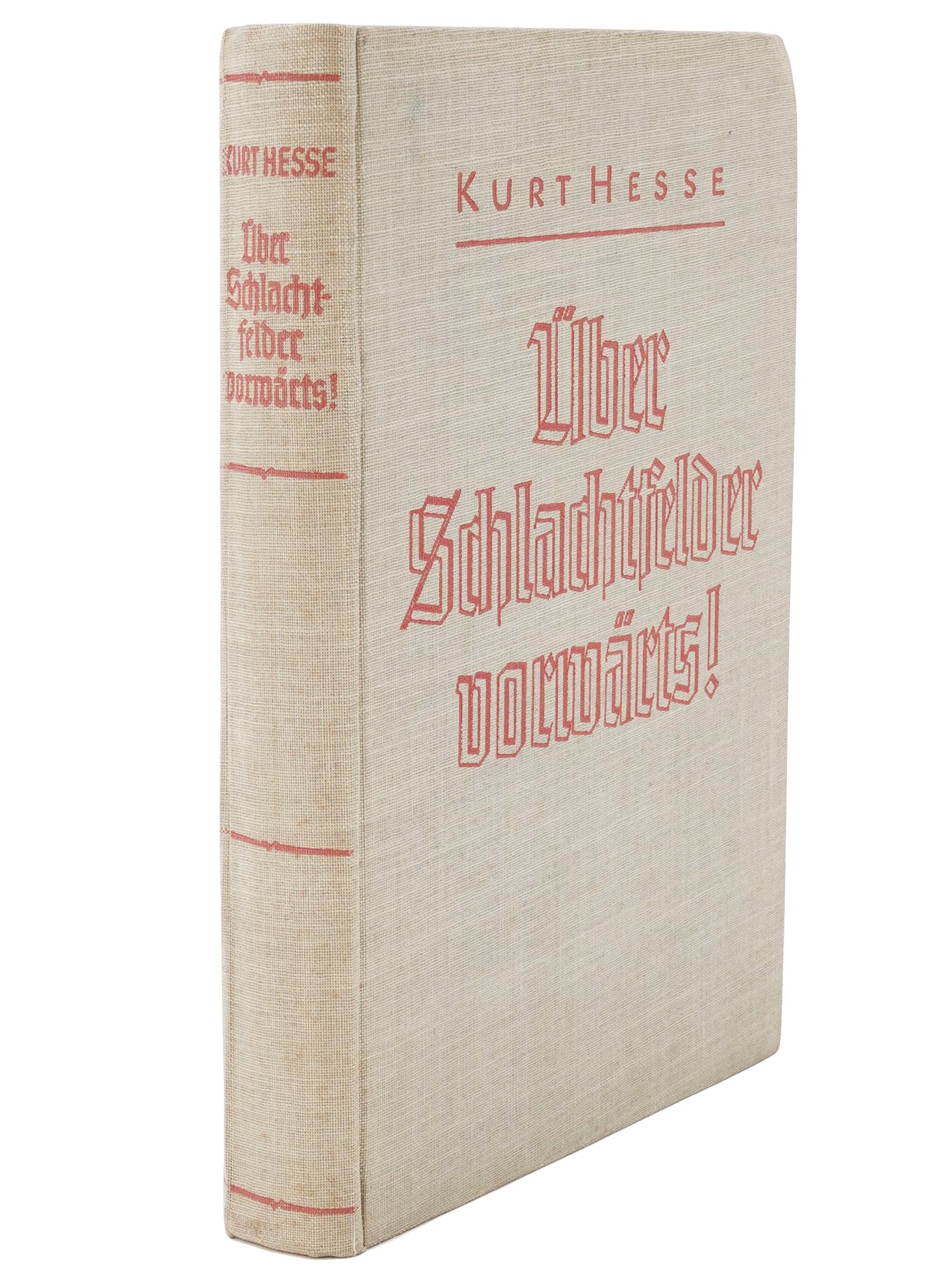 1940 NAZI GERMAN BOOK FROM ADOLF HITLERS LIBRARY PIC-1