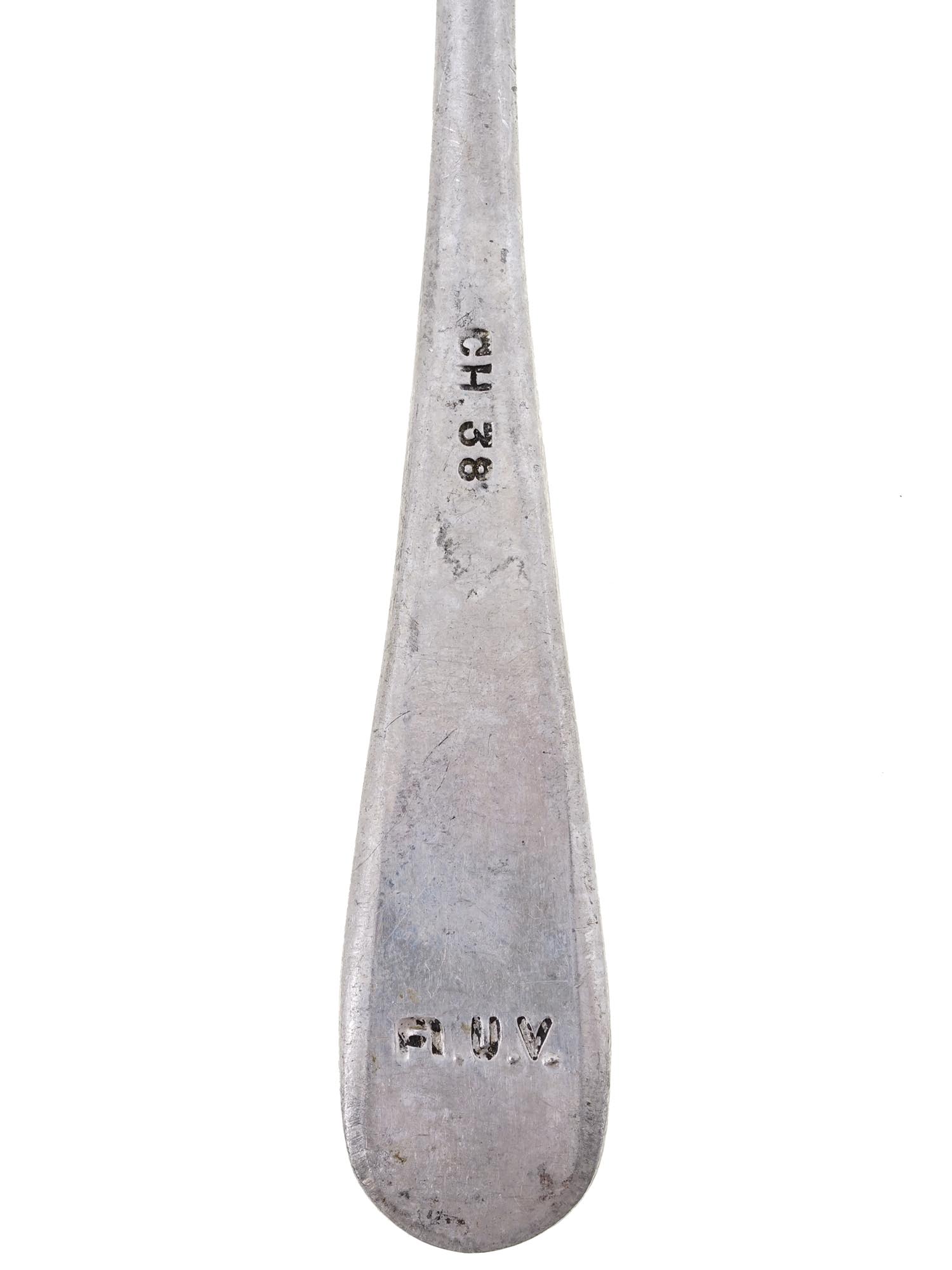 WWII NAZI GERMAN LUFTWAFFE ALUMINUM TEASPOON PIC-4