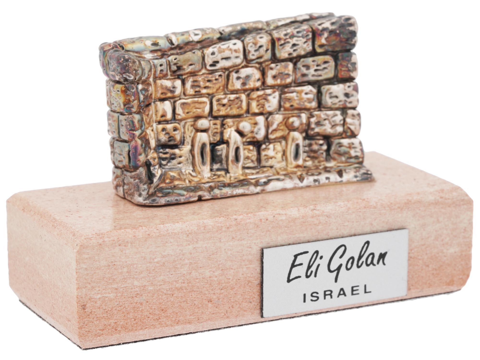 JUDAICA ELI GOLAN STERLING SILVER FIGURINE IOB PIC-4