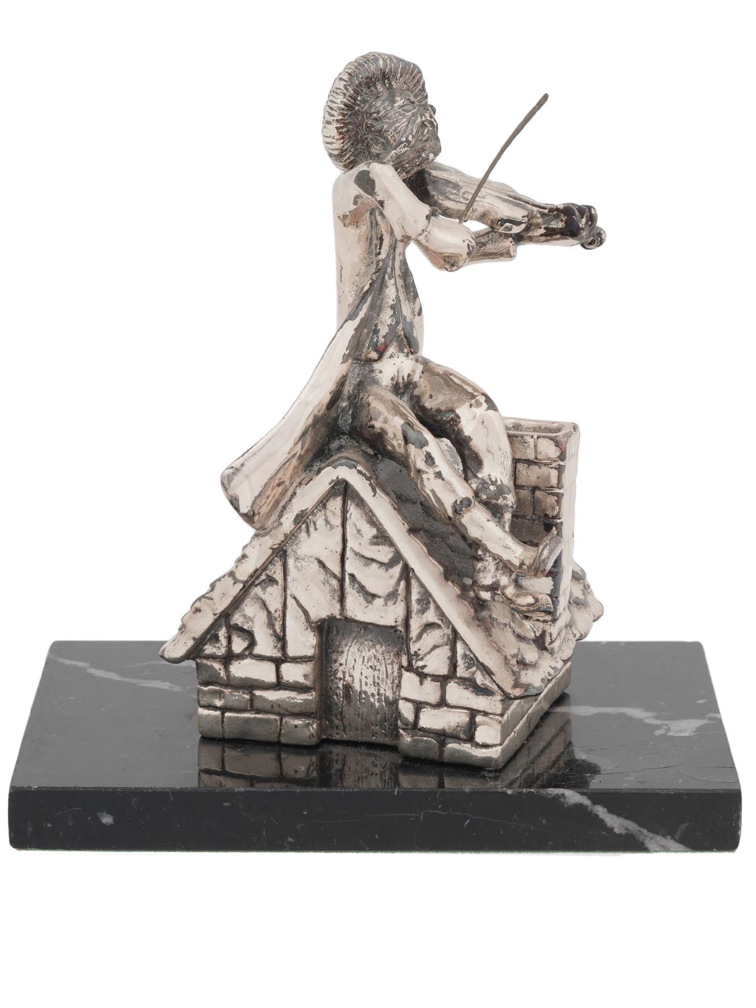 JUDAICA BEN ZION STERLING SILVER MUSICIAN FIGURES PIC-4