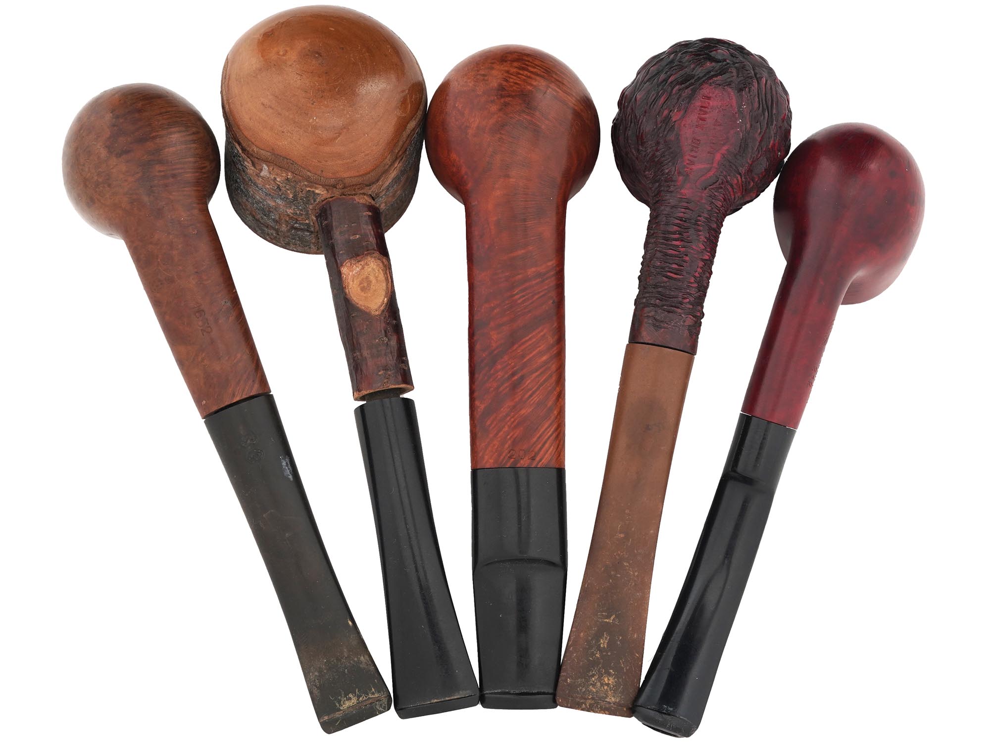 FILTERS CLEANER CARVED WOODEN TOBACCO PIPES SET PIC-4