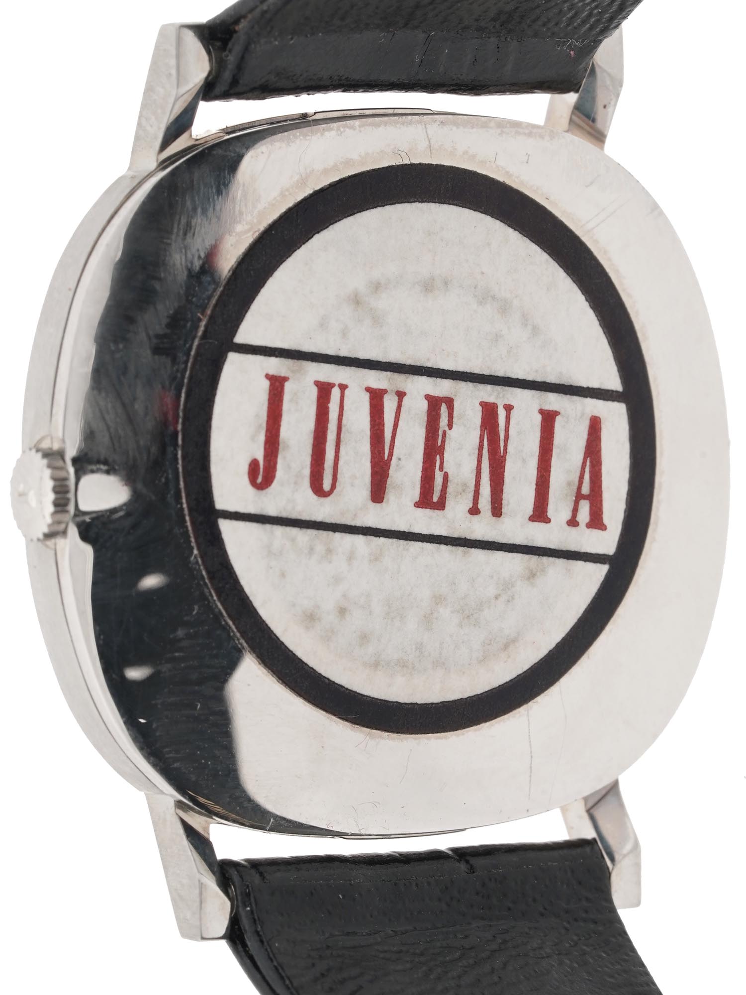 NEW OLD STOCK JUVENIA STAINLESS STEEL WRIST WATCH PIC-6