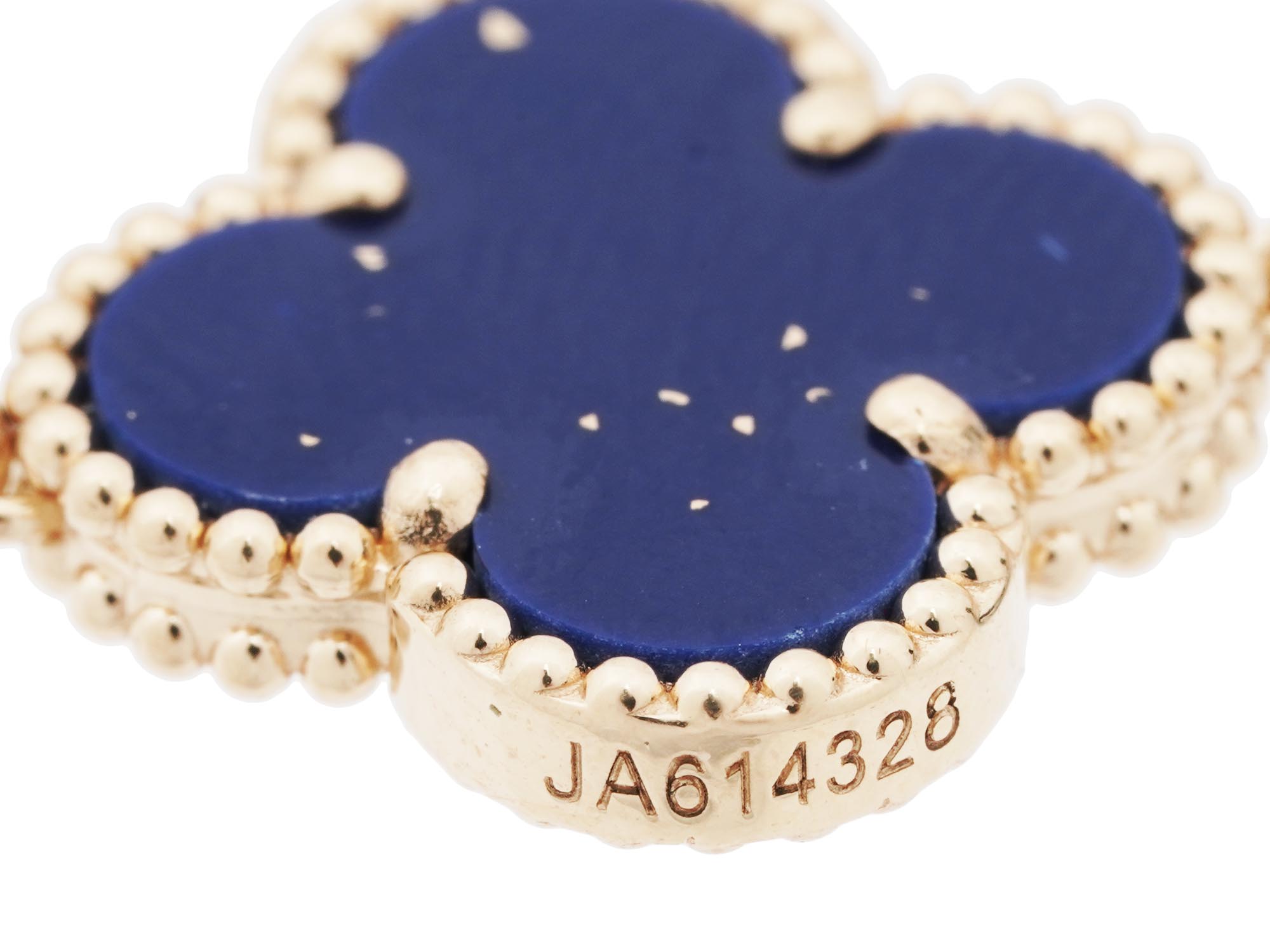 VAN CLEEF ALHAMBRA 18K GOLD AND ENAMEL BRACELET PIC-3