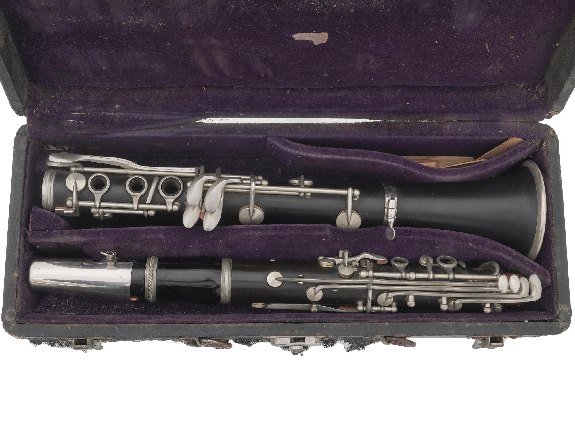 ANTIQUE 1900S YO SKO HARO ORCHESTRA CLARINET IOB PIC-6