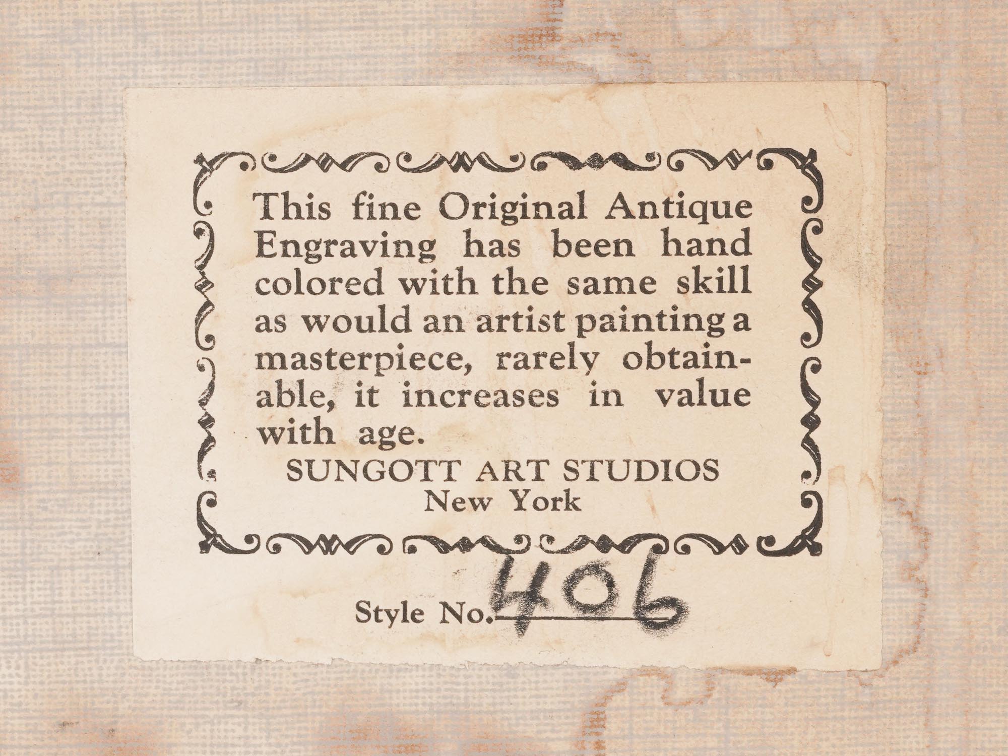 SUNGOTT ART STUDIOS ENGRAVINGS AFTER JOSEPH NASH PIC-11