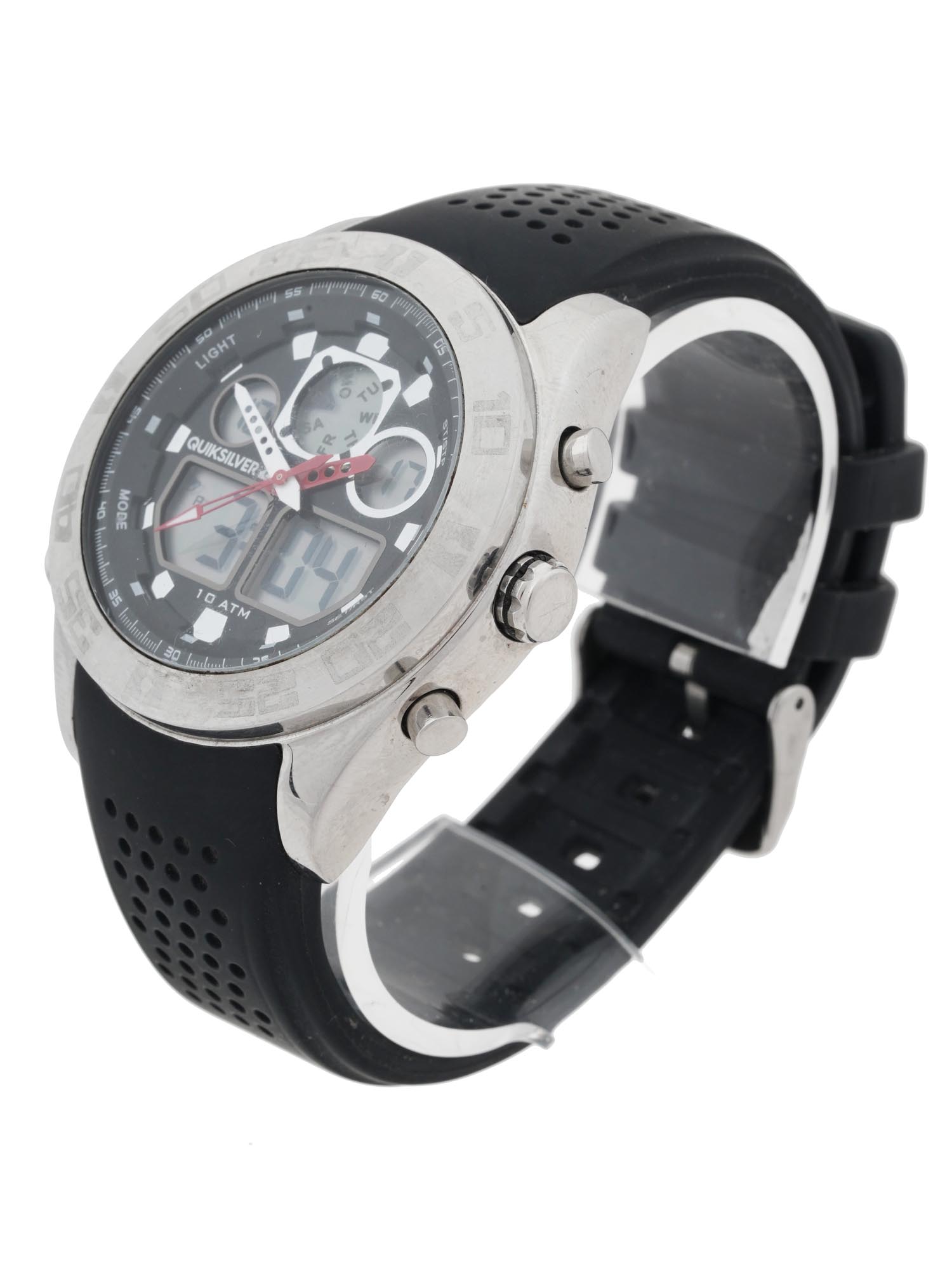 STAINLESS STEEL DIGITAL CHRONOGRAPH WRIST WATCH PIC-0