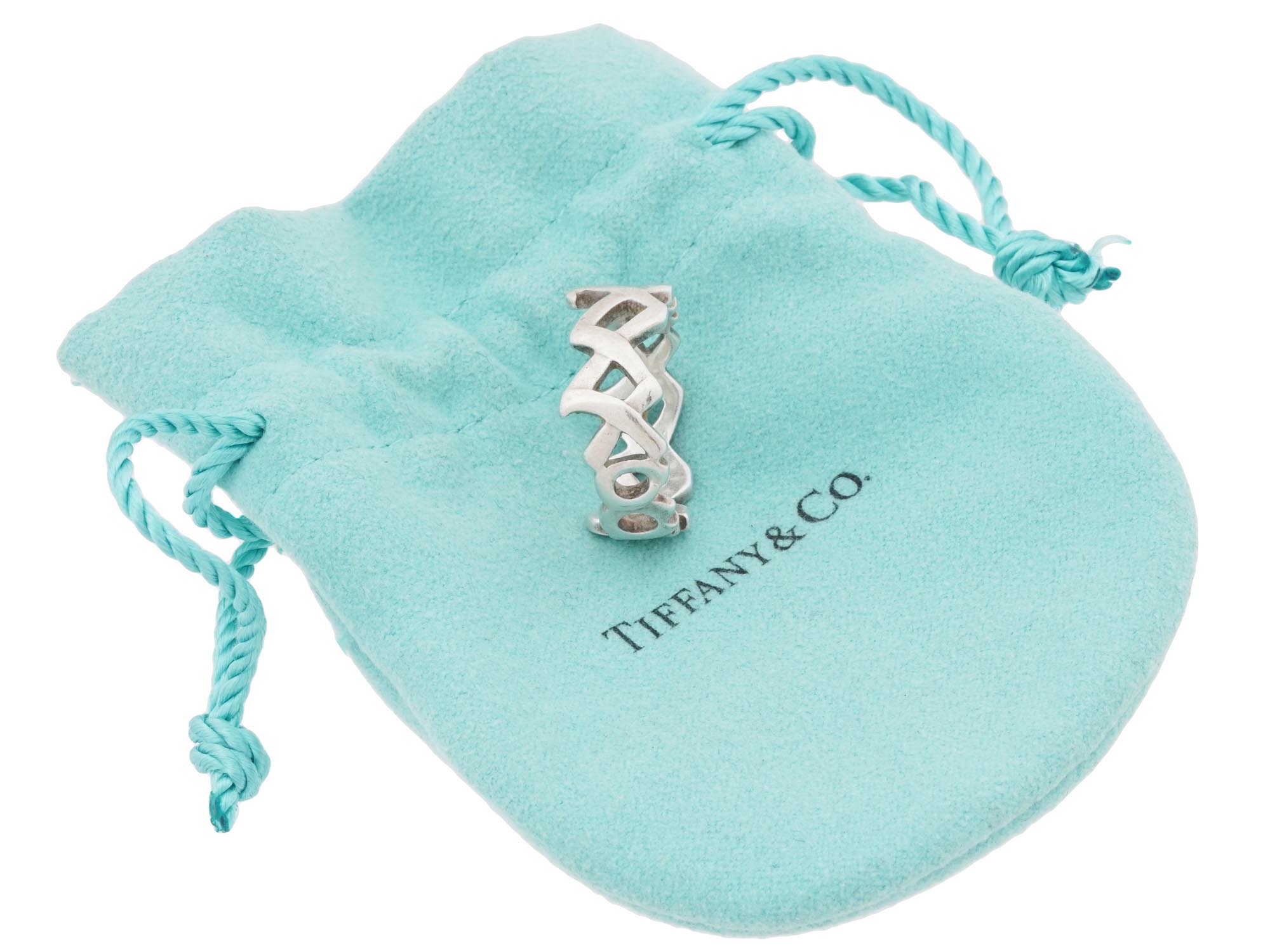 TIFFANY CO STERLING SILVER RING BY PALOMA PICASSO PIC-0