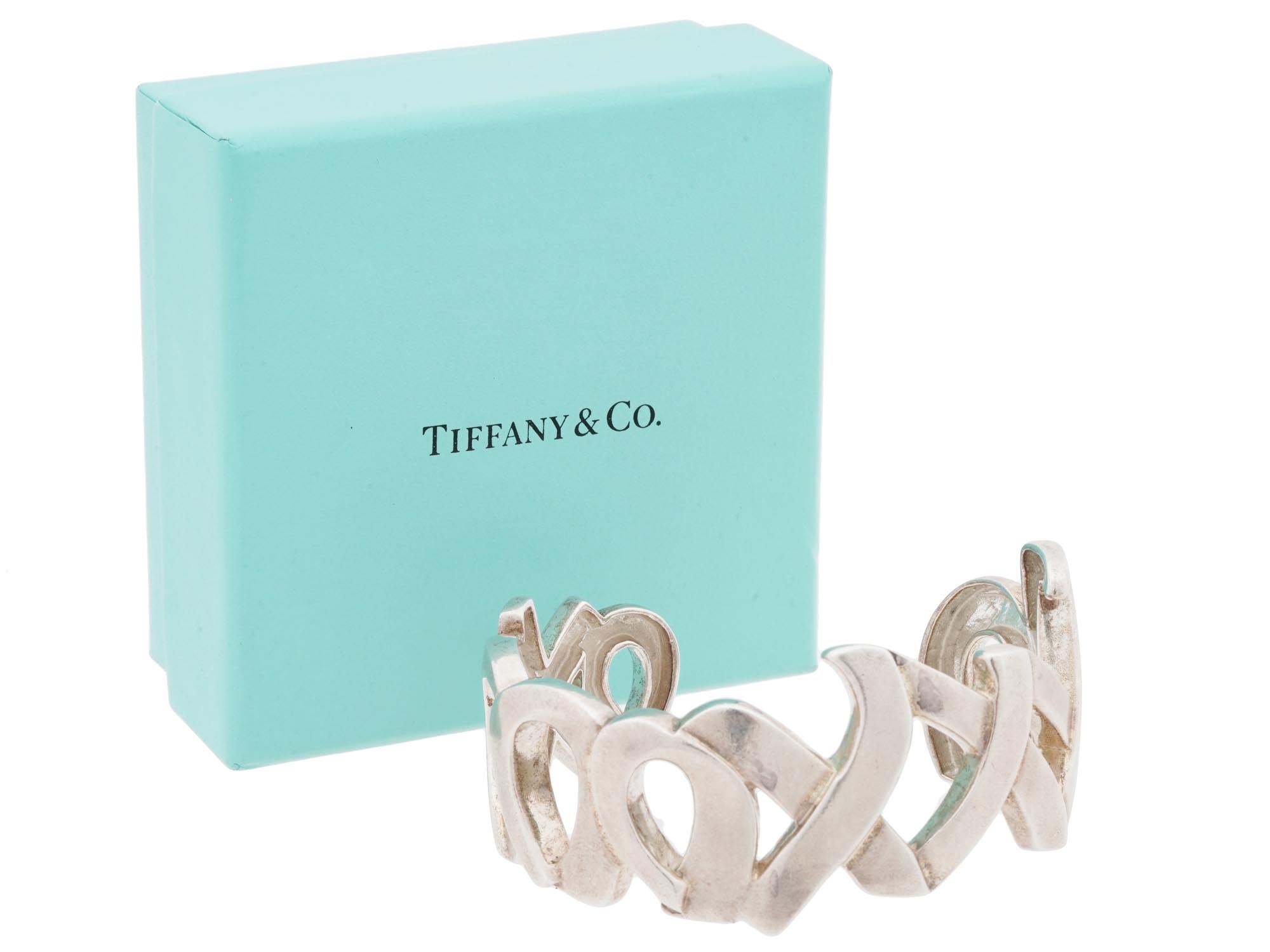 TIFFANY CO STERLING SILVER CUFF BY PALOMA PICASSO PIC-0