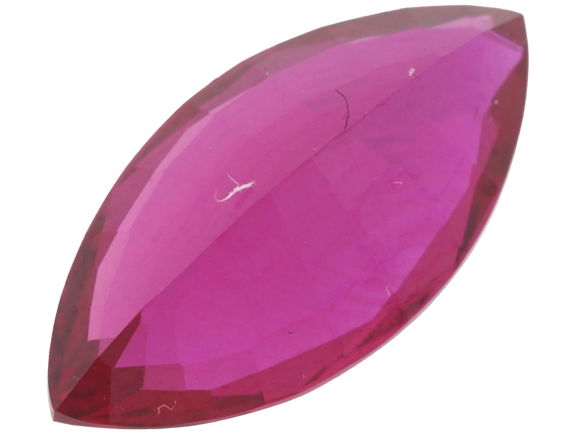 2 CARAT MARQUISE CUT BURMA RUBY GEMSTONE PIC-3