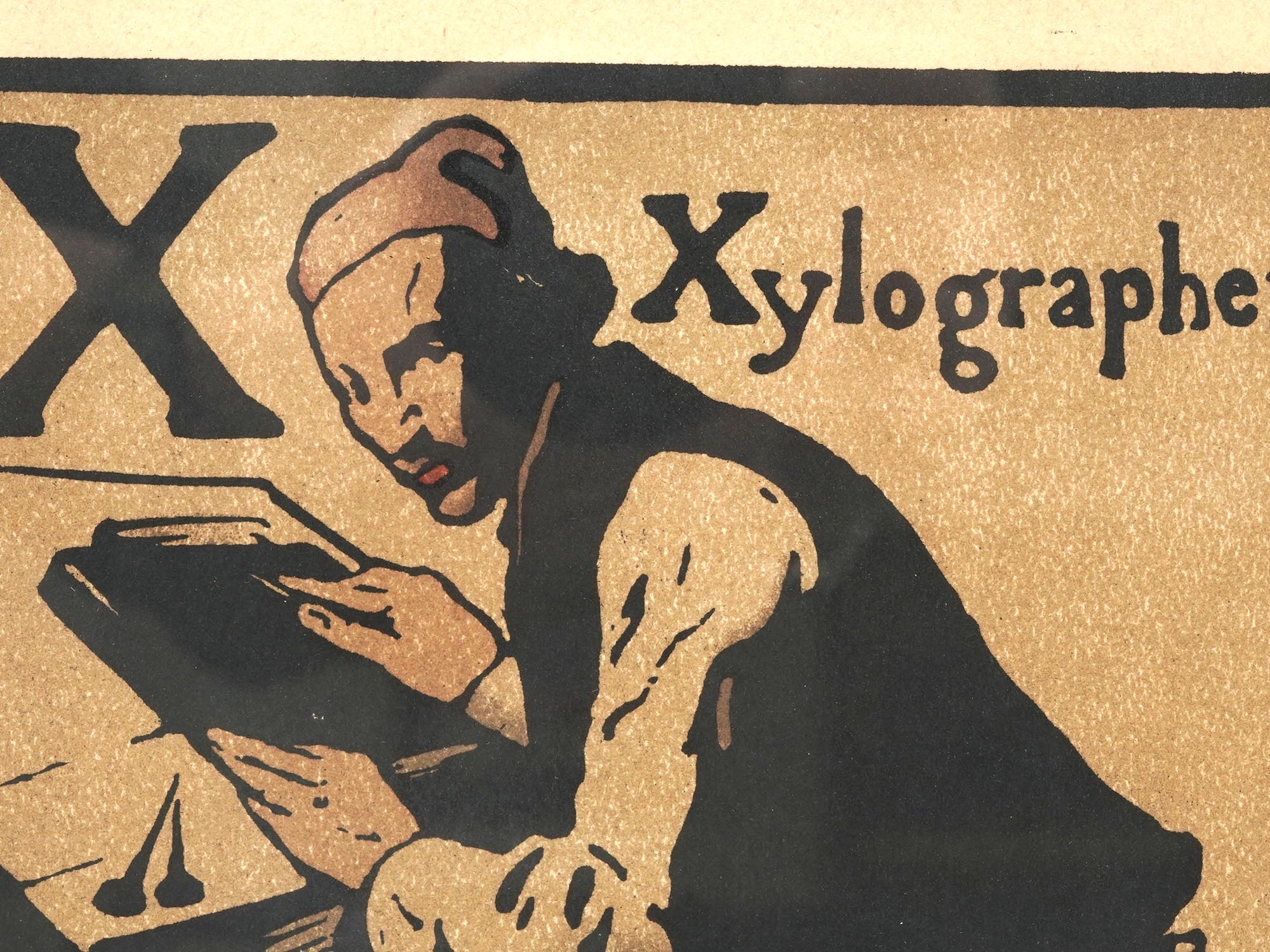 1898 PRINT X FOR XYLOGRAPHER BY WILLIAM NICHOLSON PIC-2