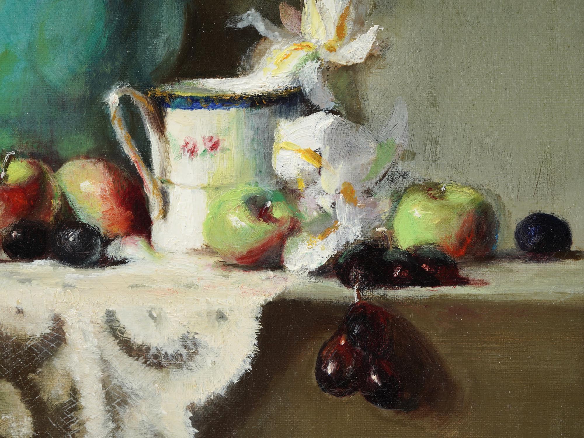 AMERICAN STILL LIFE OIL PAINTING BY EIKO WRIGHT PIC-2