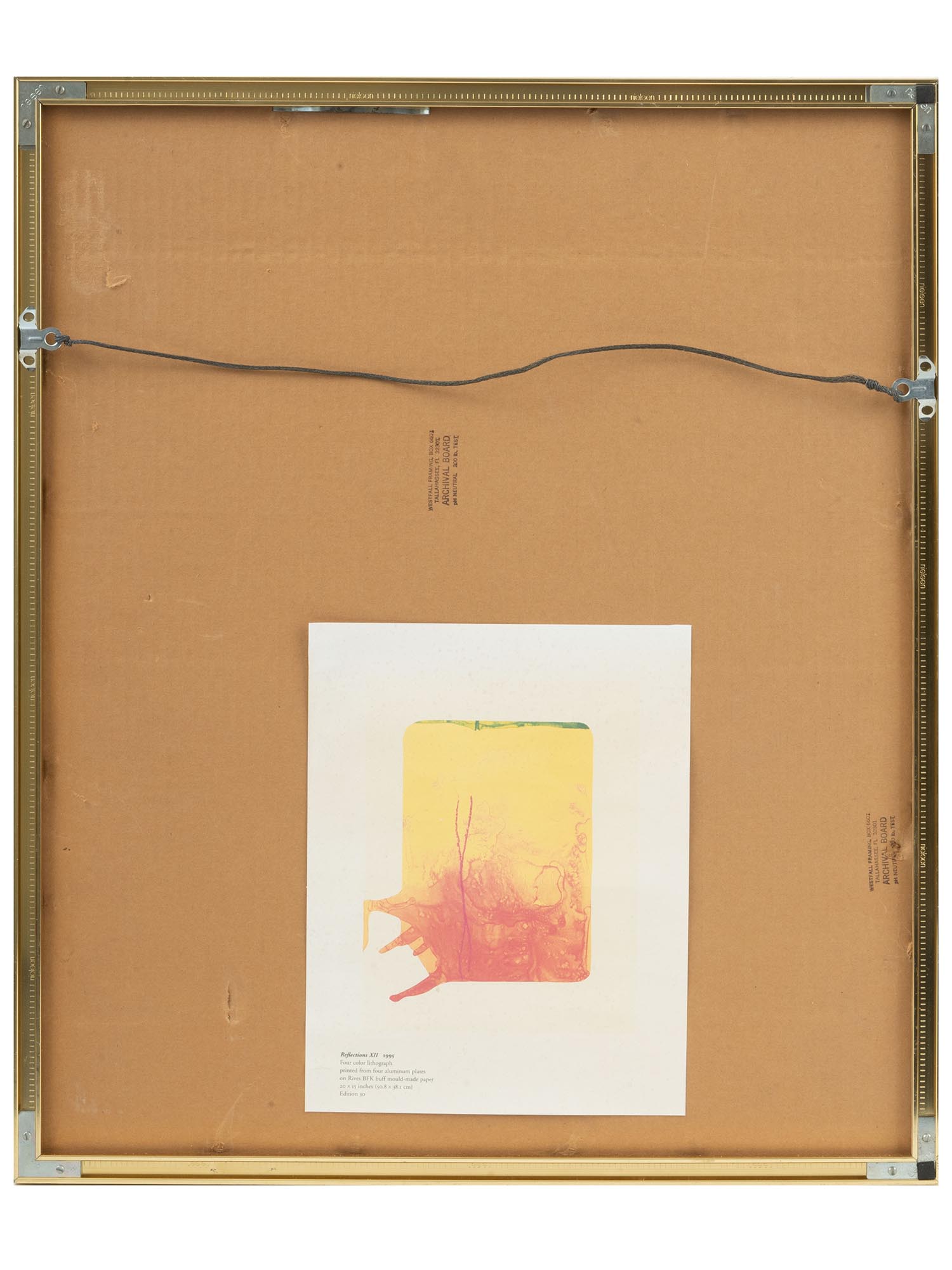 1995 AMERICAN LITHOGRAPH BY HELEN FRANKENTHALER PIC-5