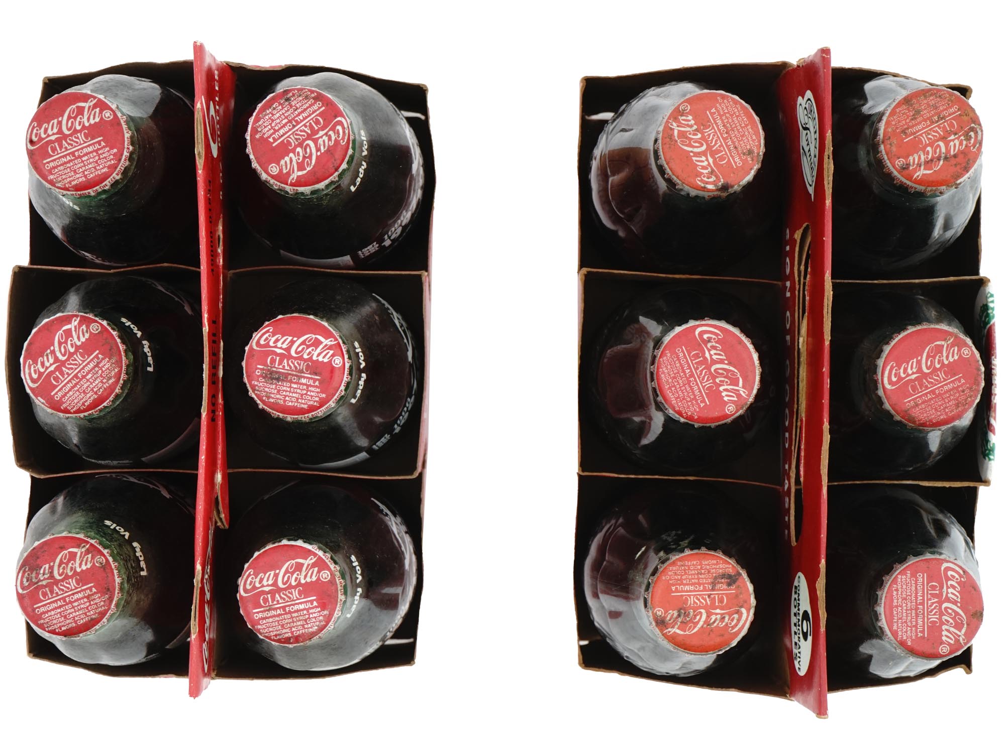 1990S UNOPENED COMMEMORATIVE COCA COLA SIX PACKS PIC-3