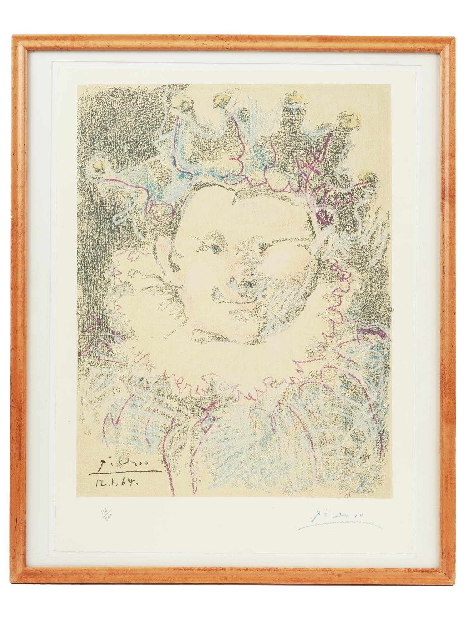 LIMITED ED SPANISH LITHOGRAPH AFTER PABLO PICASSO