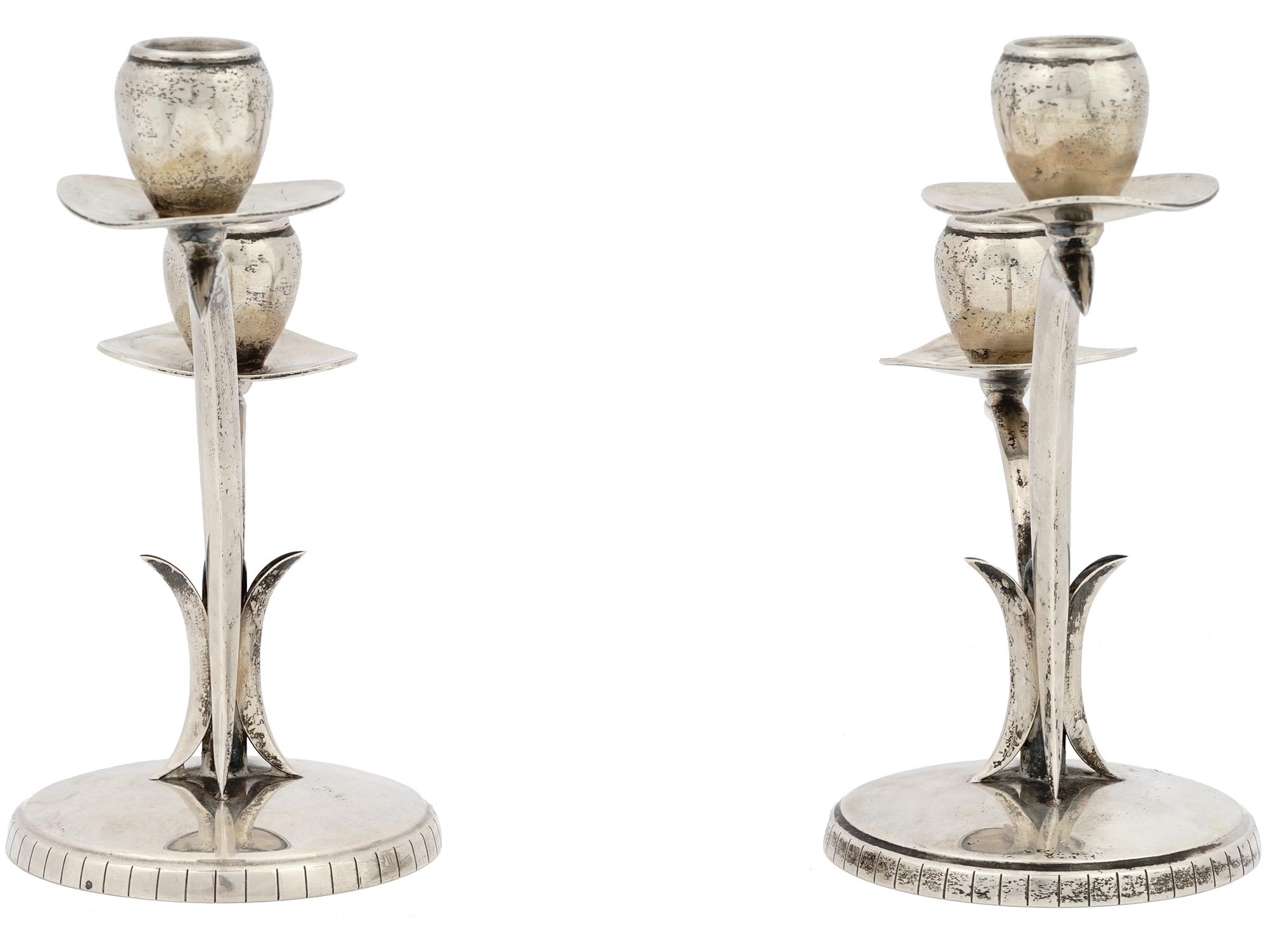 MIDCENT TIFFANY AND CO STERLING SILVER CANDELABRA PIC-2