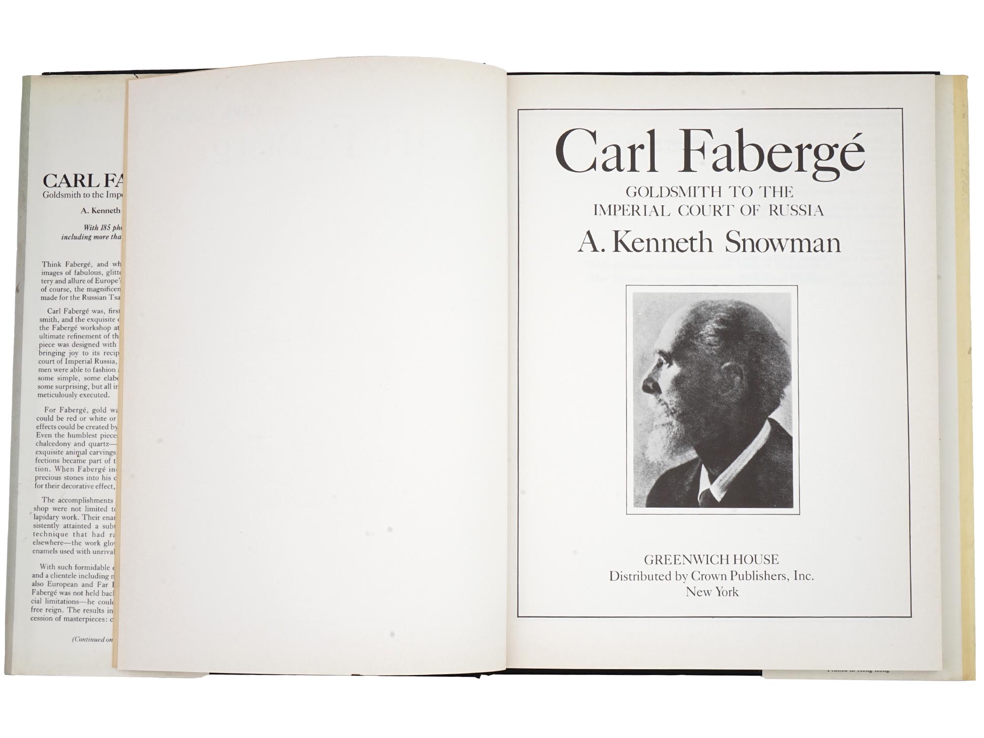 CARL FABERGE JEWELRY BOOKS BY A. KENNETH SNOWMAN PIC-7