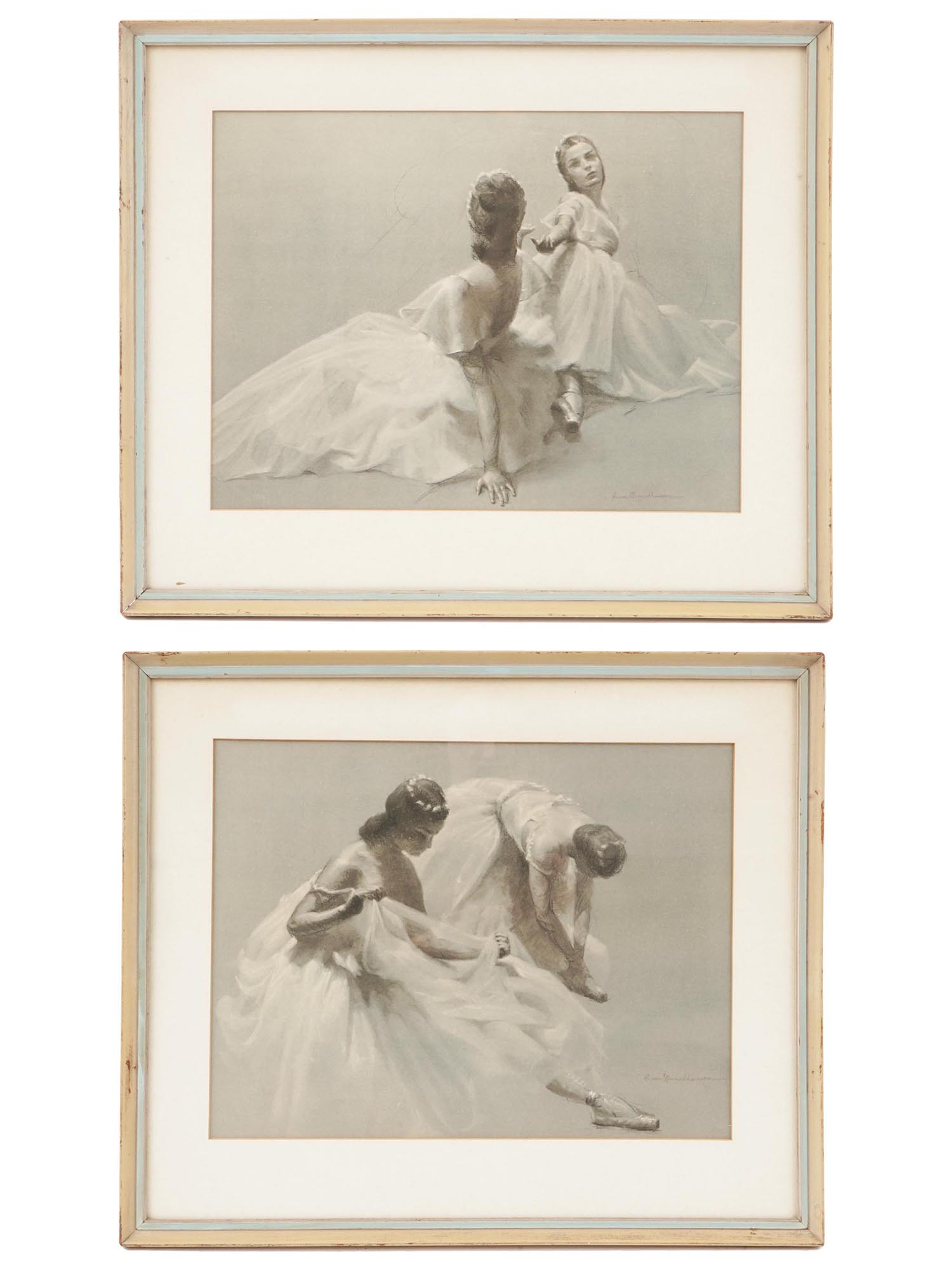 BALLET PRINT BY AUGUST VON MUNCHHAUSEN PIC-0