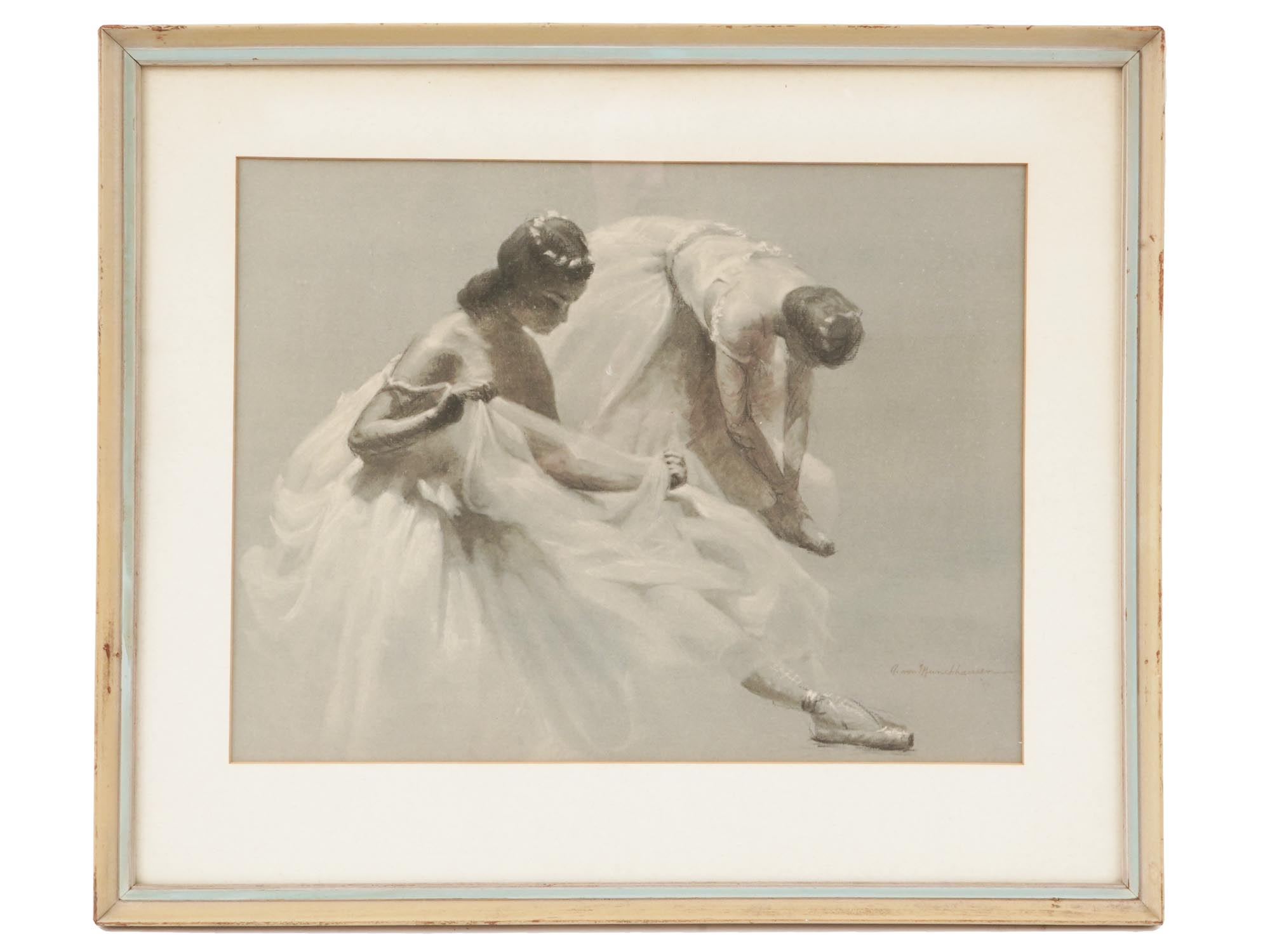 BALLET PRINT BY AUGUST VON MUNCHHAUSEN PIC-2