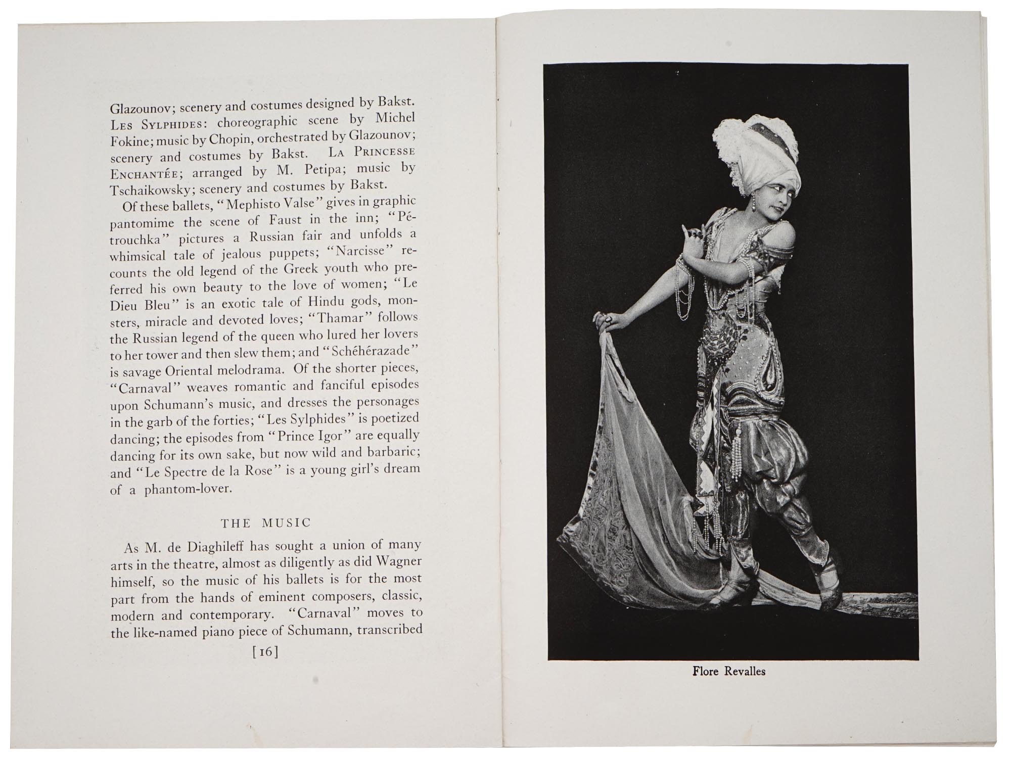 1916 BALLET RUSSE AMERICAN TOUR MET OPERA BOOKLET PIC-5