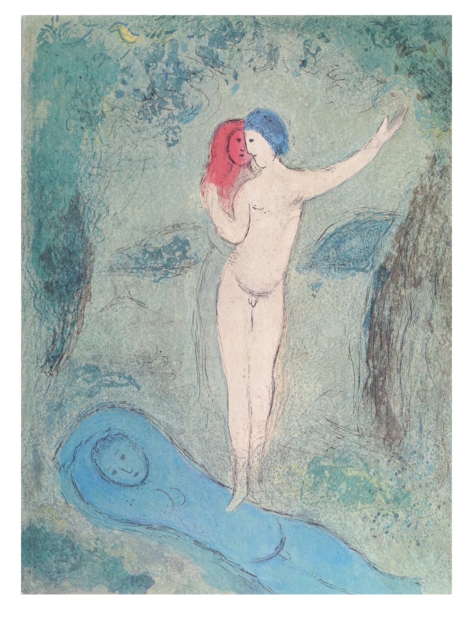 DAPHNIS AND CHLOE BOOK ILLUSTRATED BY MARC CHAGALL PIC-2