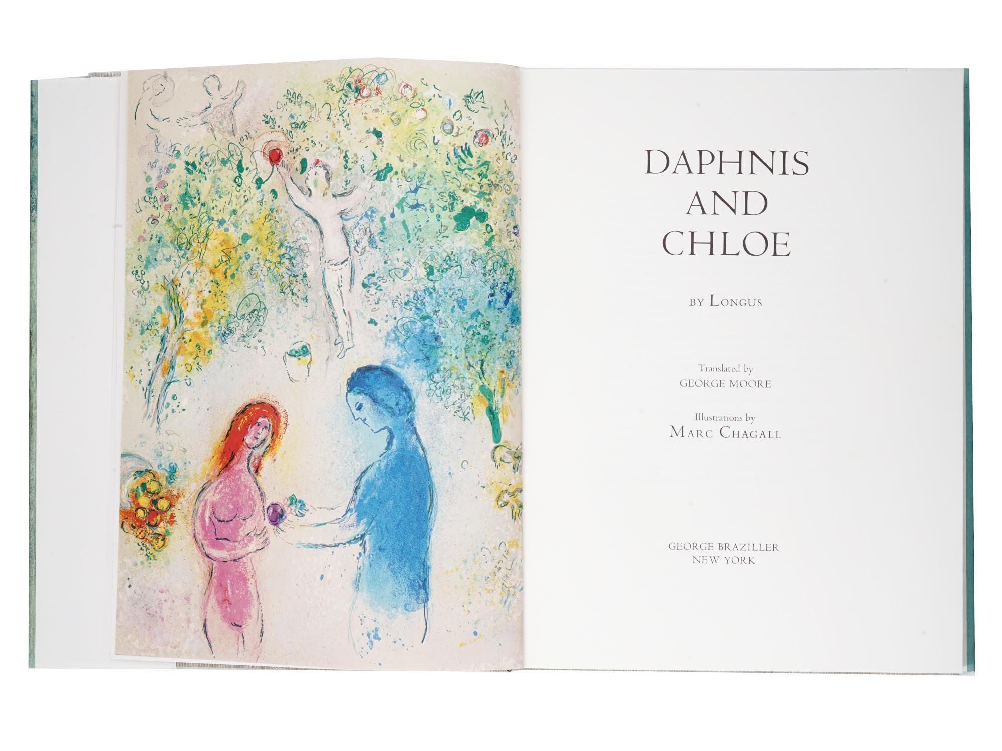 DAPHNIS AND CHLOE BOOK ILLUSTRATED BY MARC CHAGALL PIC-4