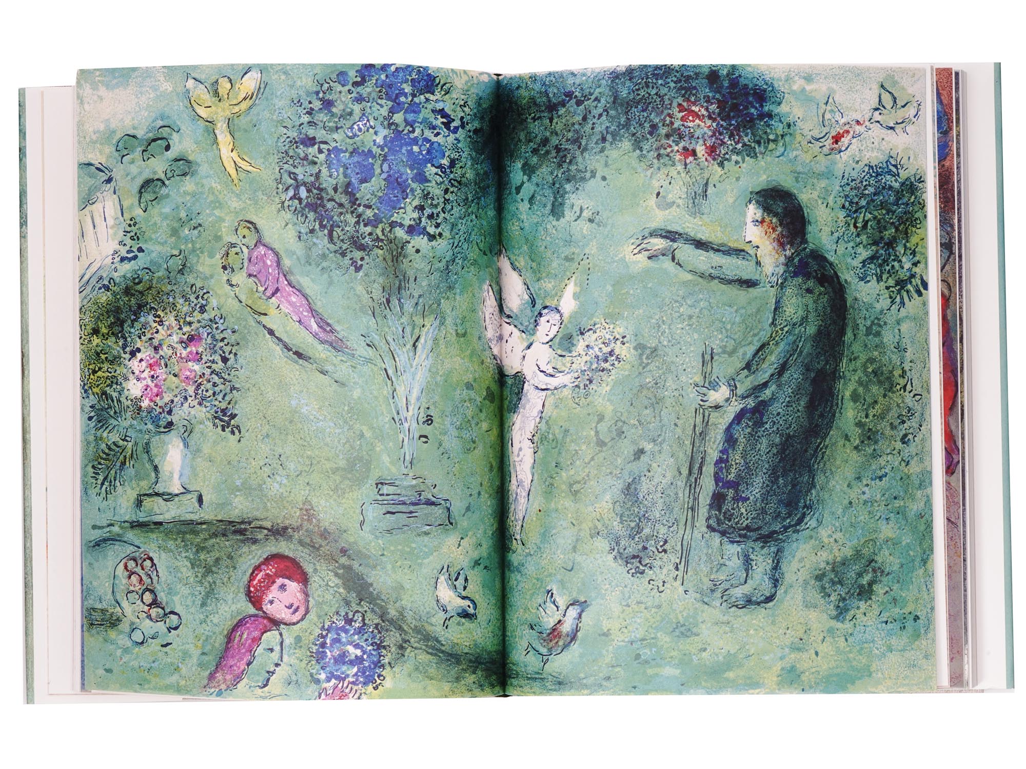 DAPHNIS AND CHLOE BOOK ILLUSTRATED BY MARC CHAGALL PIC-6