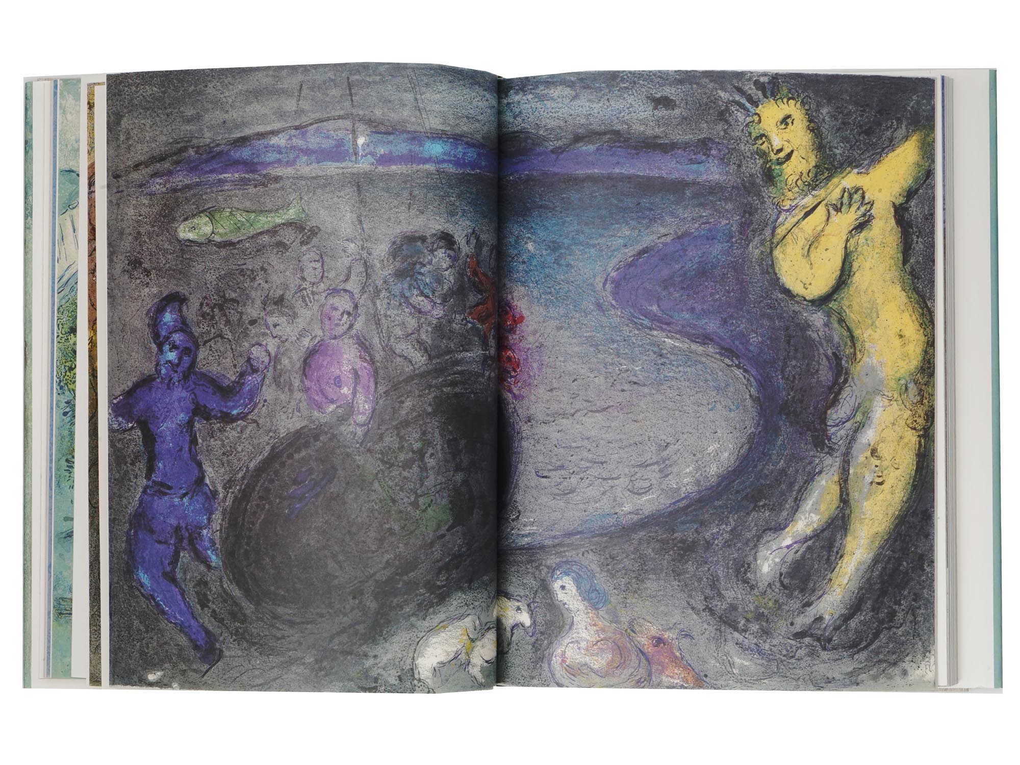 DAPHNIS AND CHLOE BOOK ILLUSTRATED BY MARC CHAGALL PIC-7